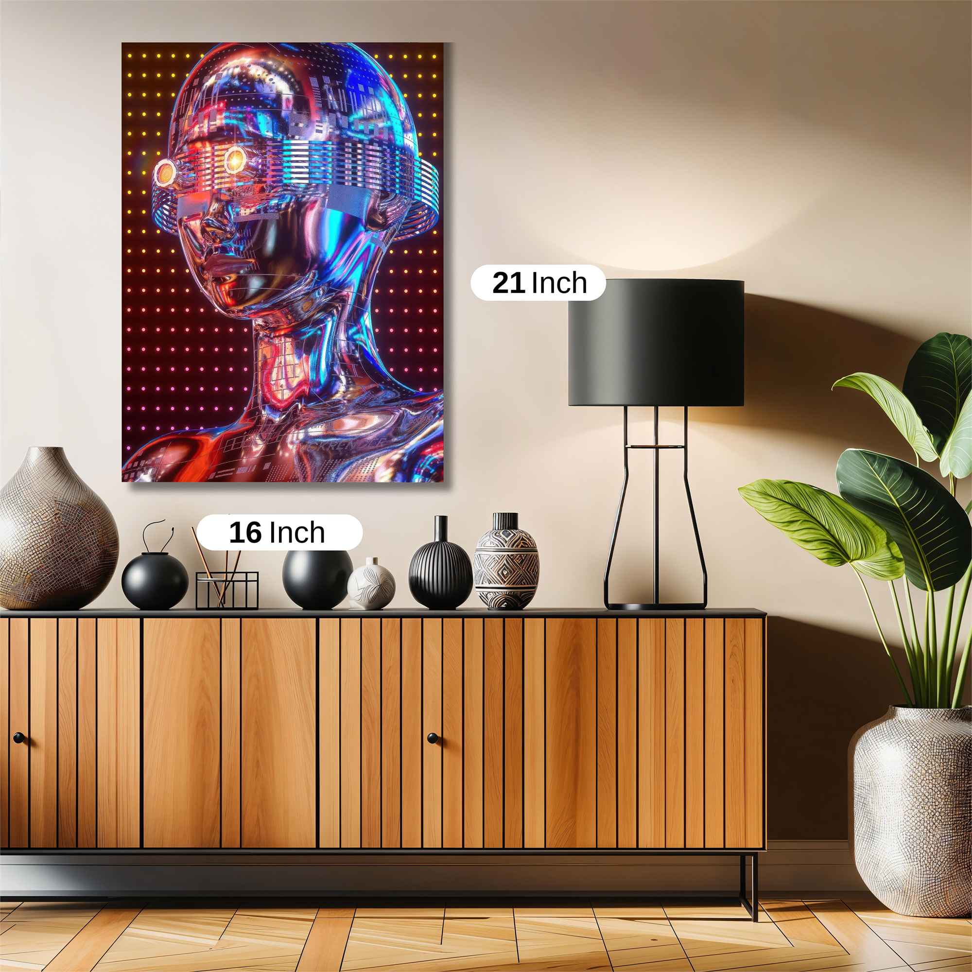 Cyber Enigma Safe Wall Magnetic / M