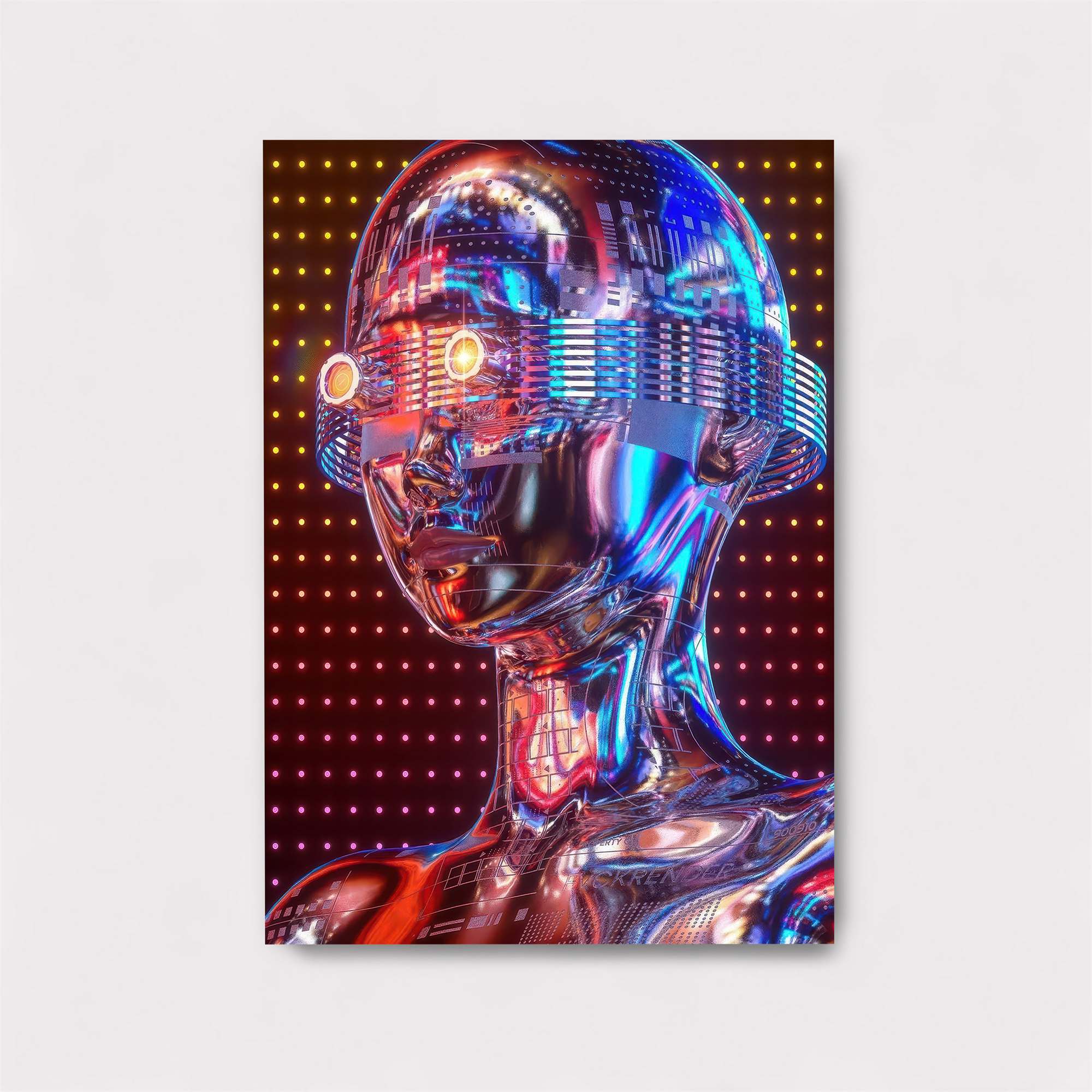 Cyber Enigma Safe Wall Magnetic / M