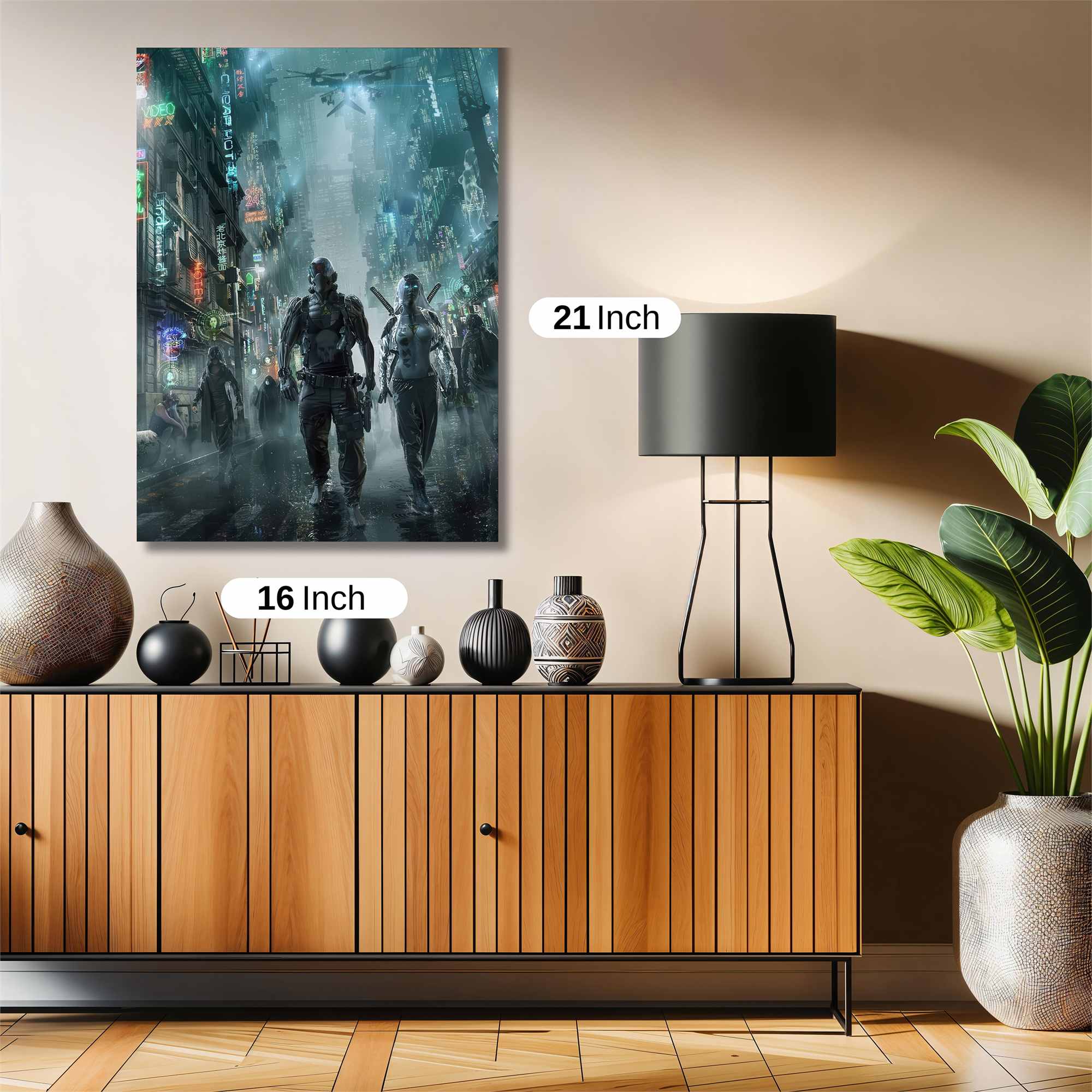 Cyberpunk Gloom Safe Wall Magnetic / M