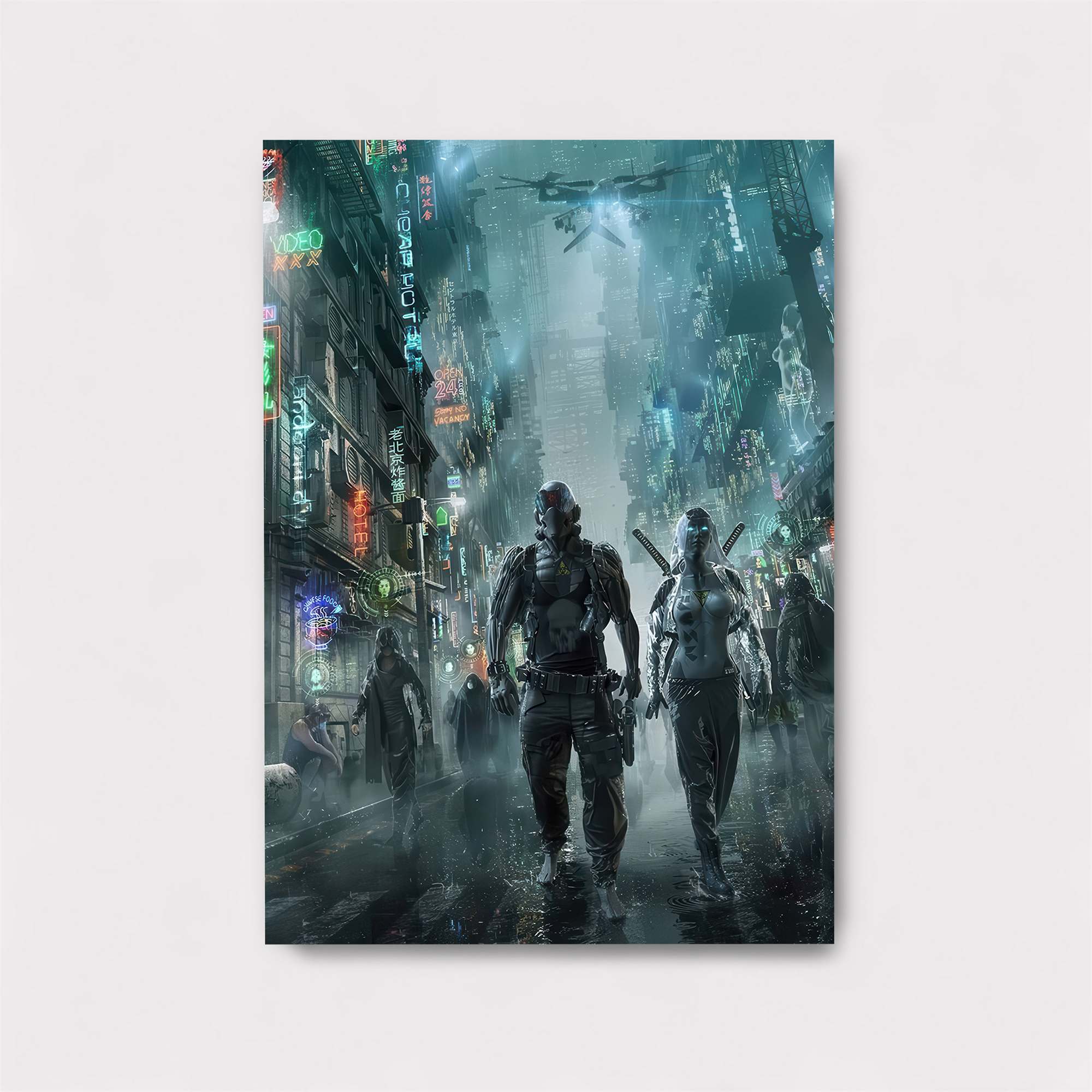 Cyberpunk Gloom Safe Wall Magnetic / M