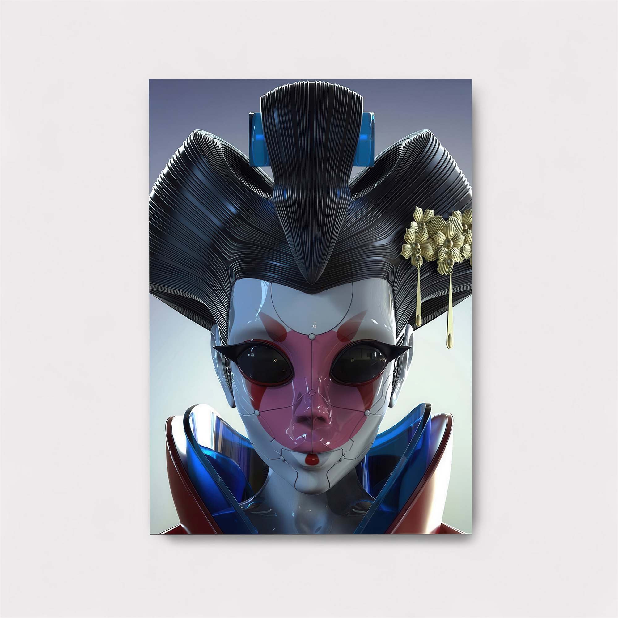 Geisha Futuristic Safe Wall Magnetic / M
