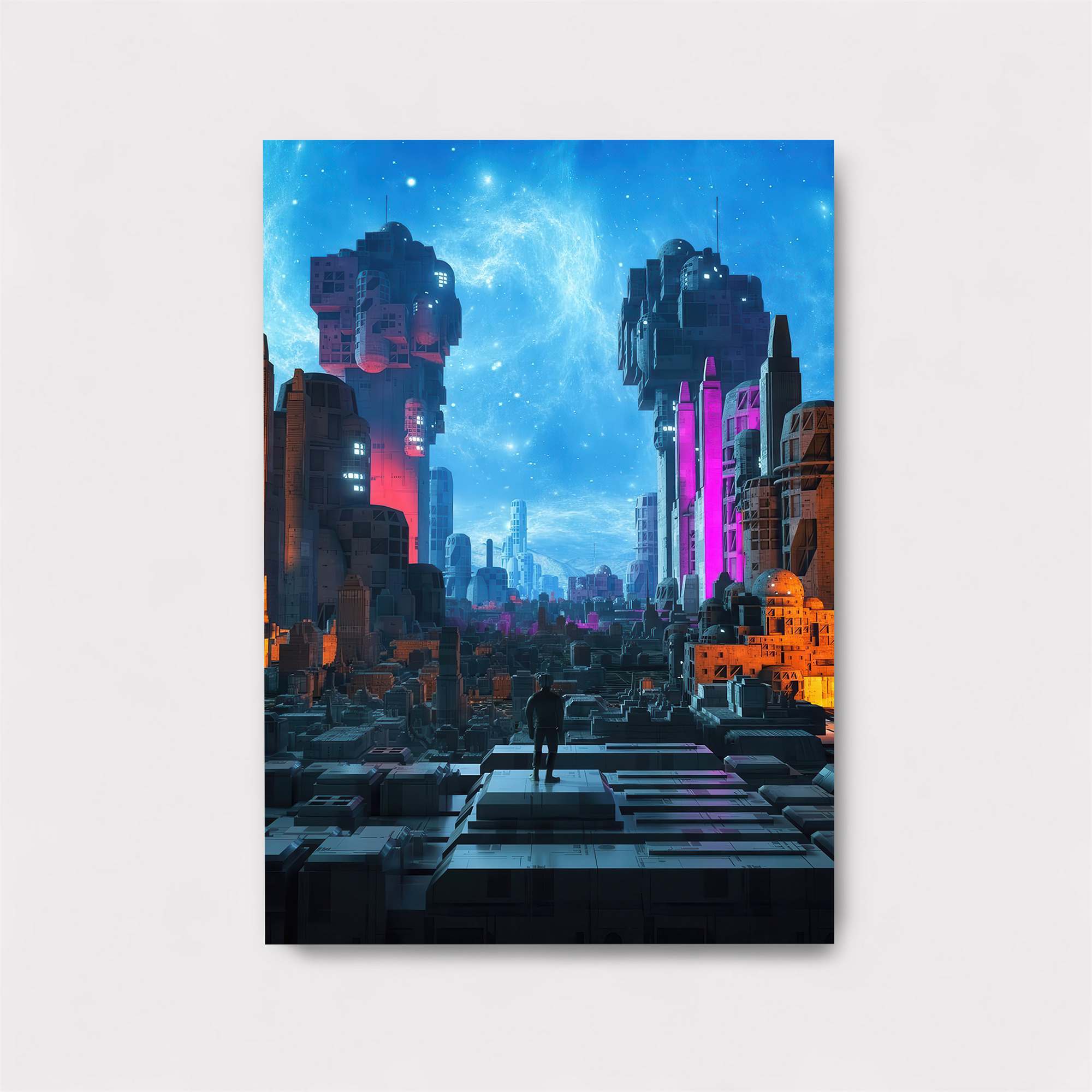 Cyberpunk Solitude Safe Wall Magnetic / M