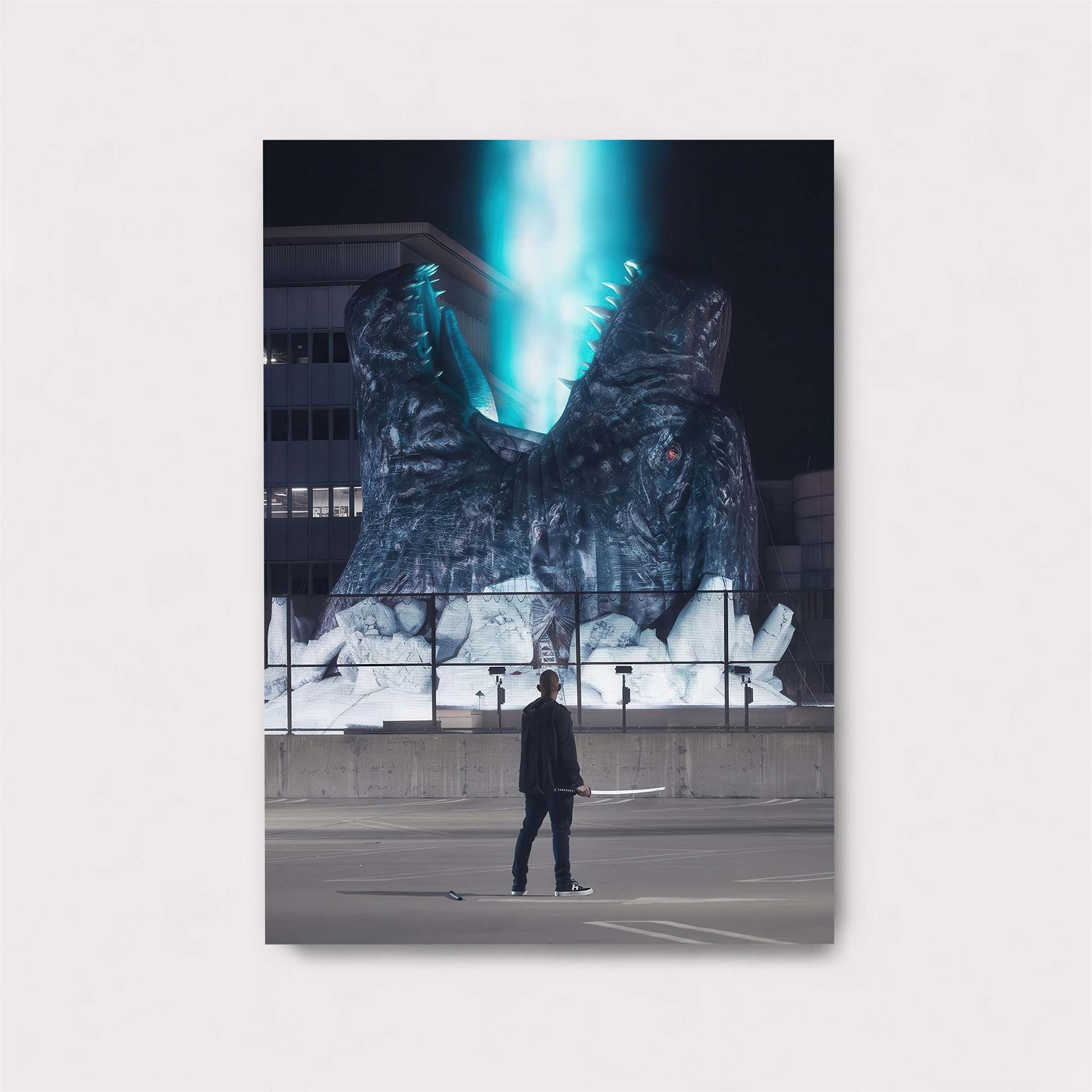 Godzilla Radiant Safe Wall Magnetic / M