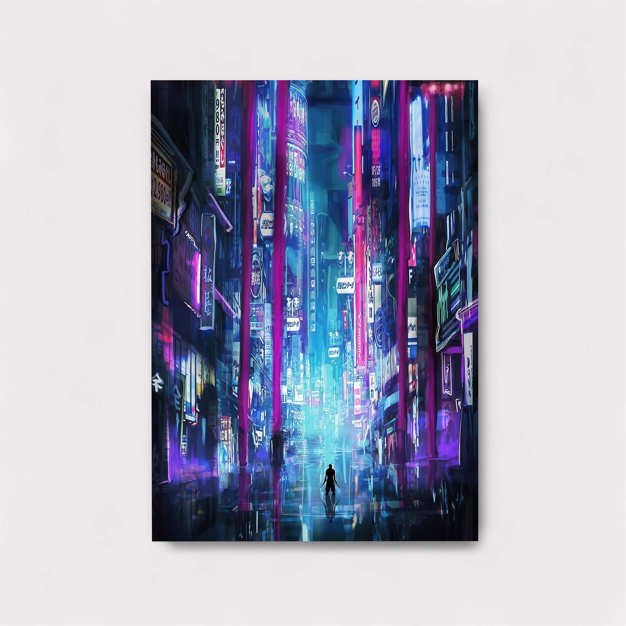 Cyberpunk Solitude Safe Wall Magnetic / M