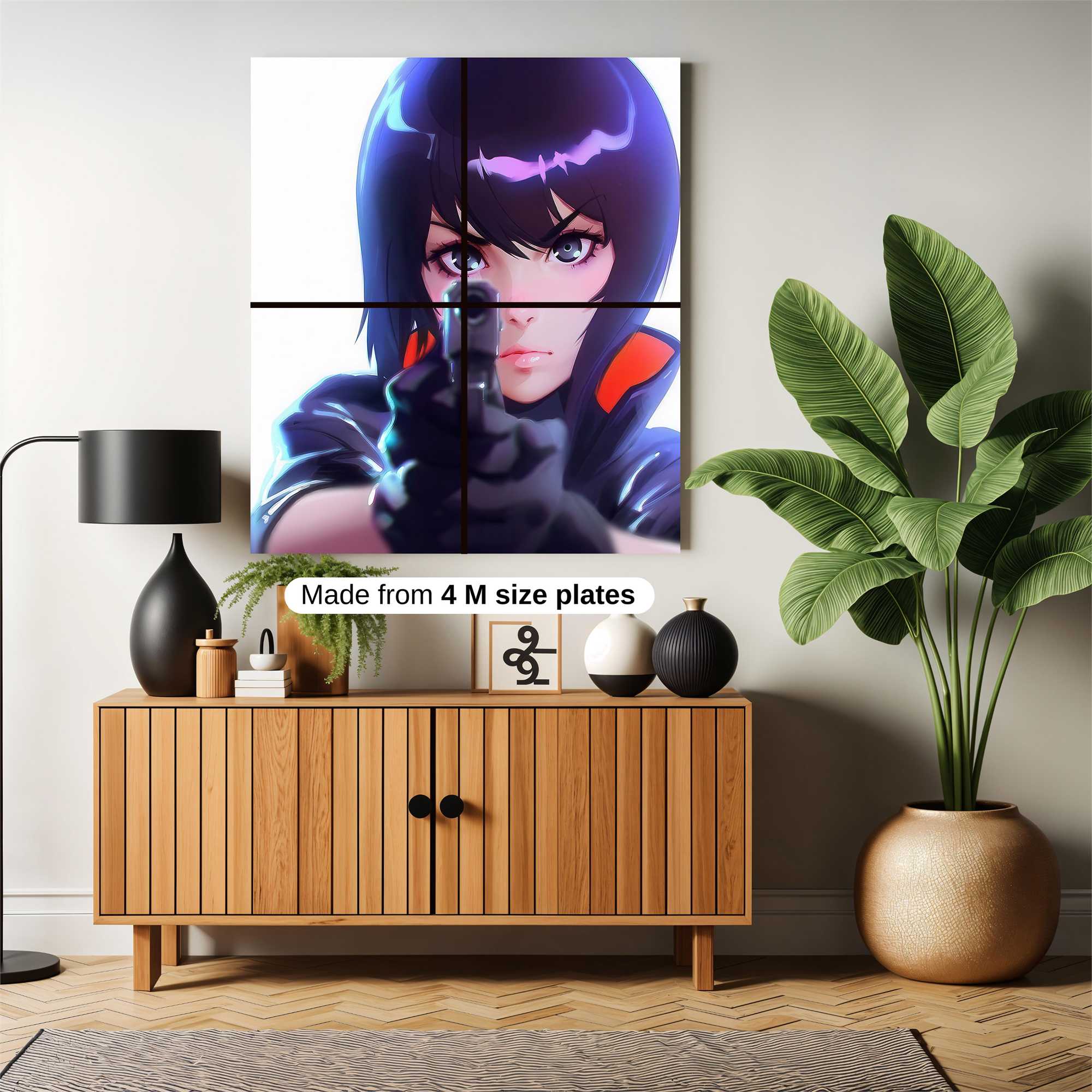 Motoko Menace Safe Wall Magnetic / M