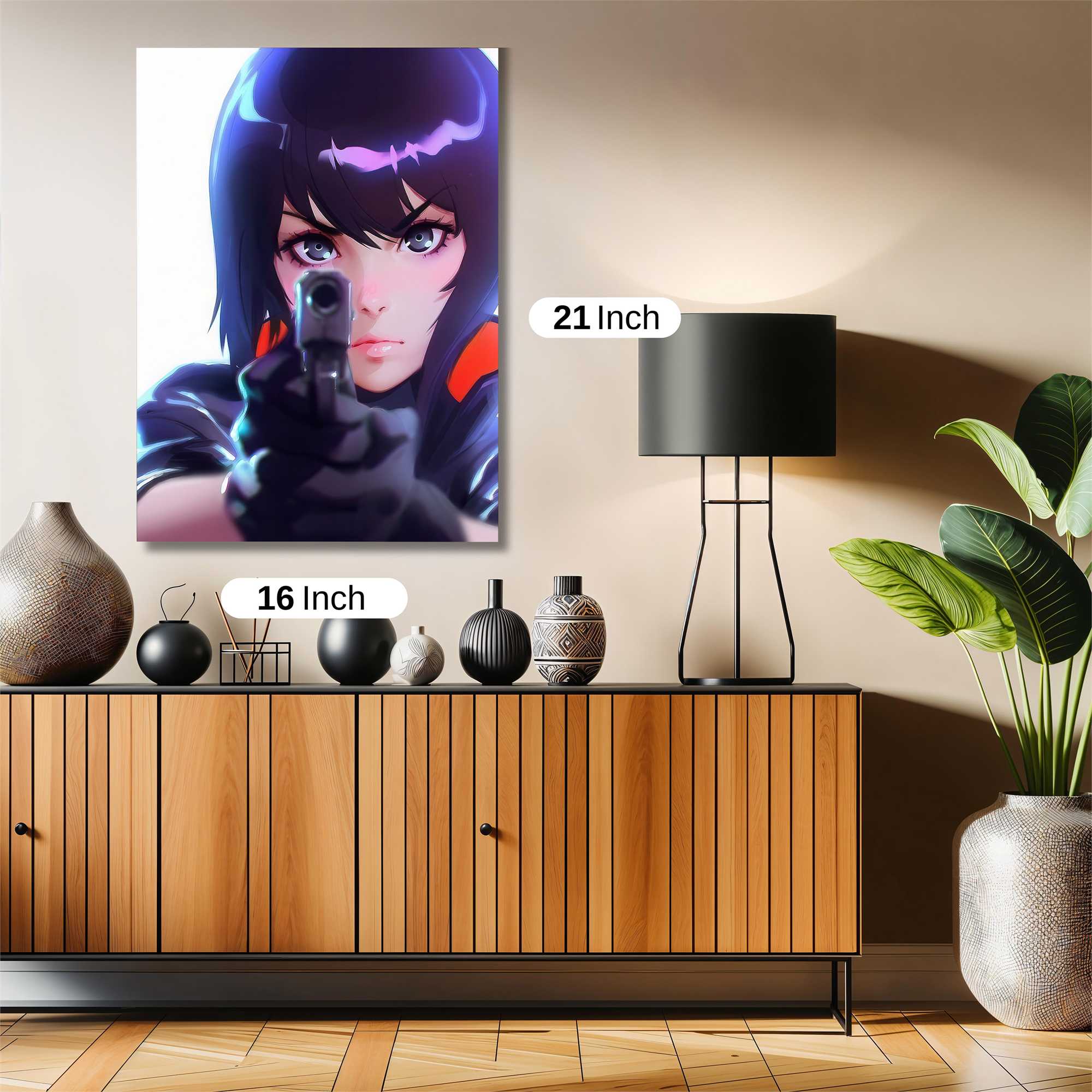 Motoko Menace Safe Wall Magnetic / M