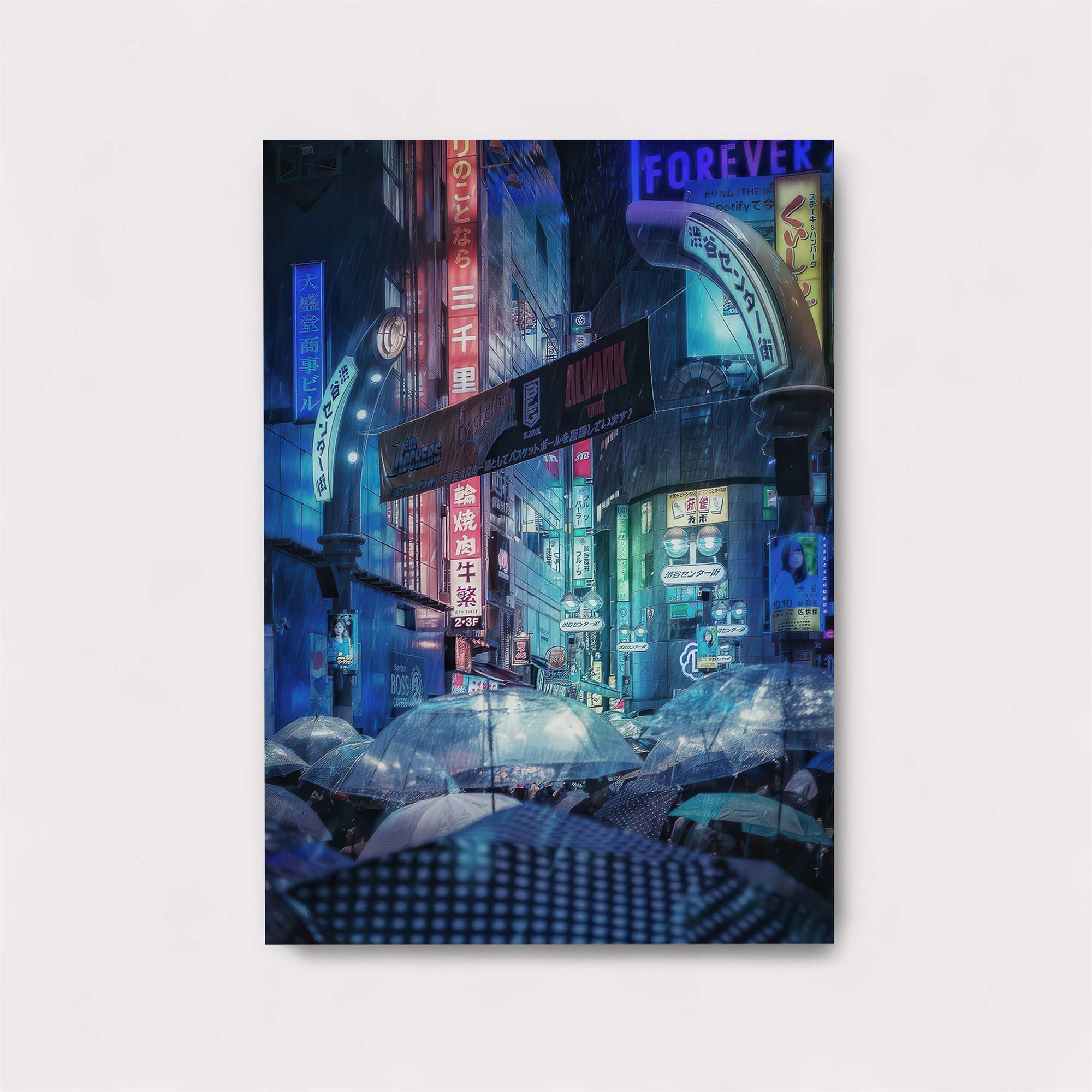 Neon Serenity Safe Wall Magnetic / M