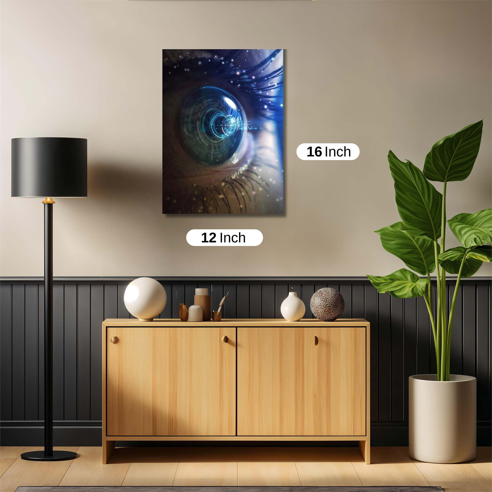 Galactic Gaze Safe Wall Magnetic / M