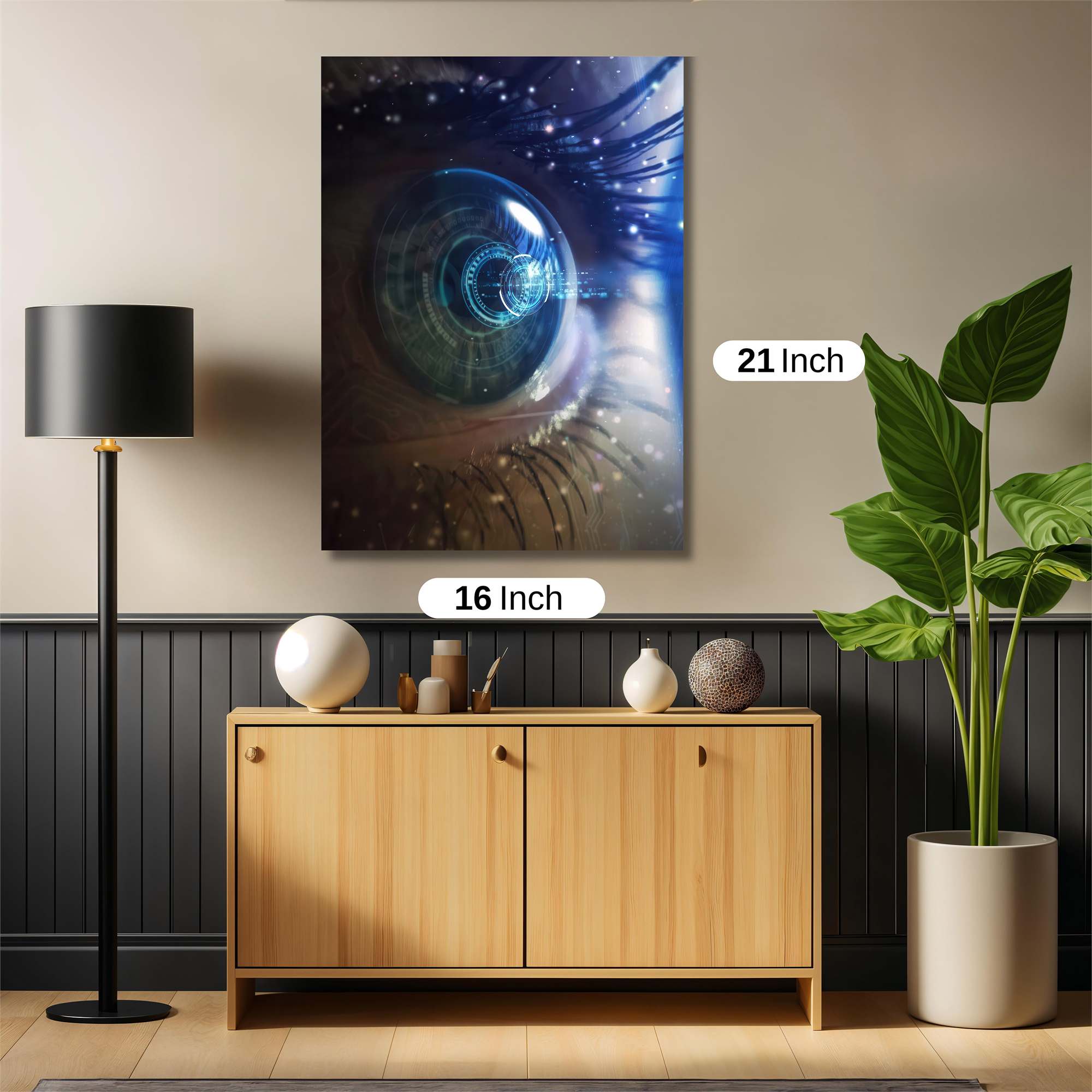 Galactic Gaze Safe Wall Magnetic / M