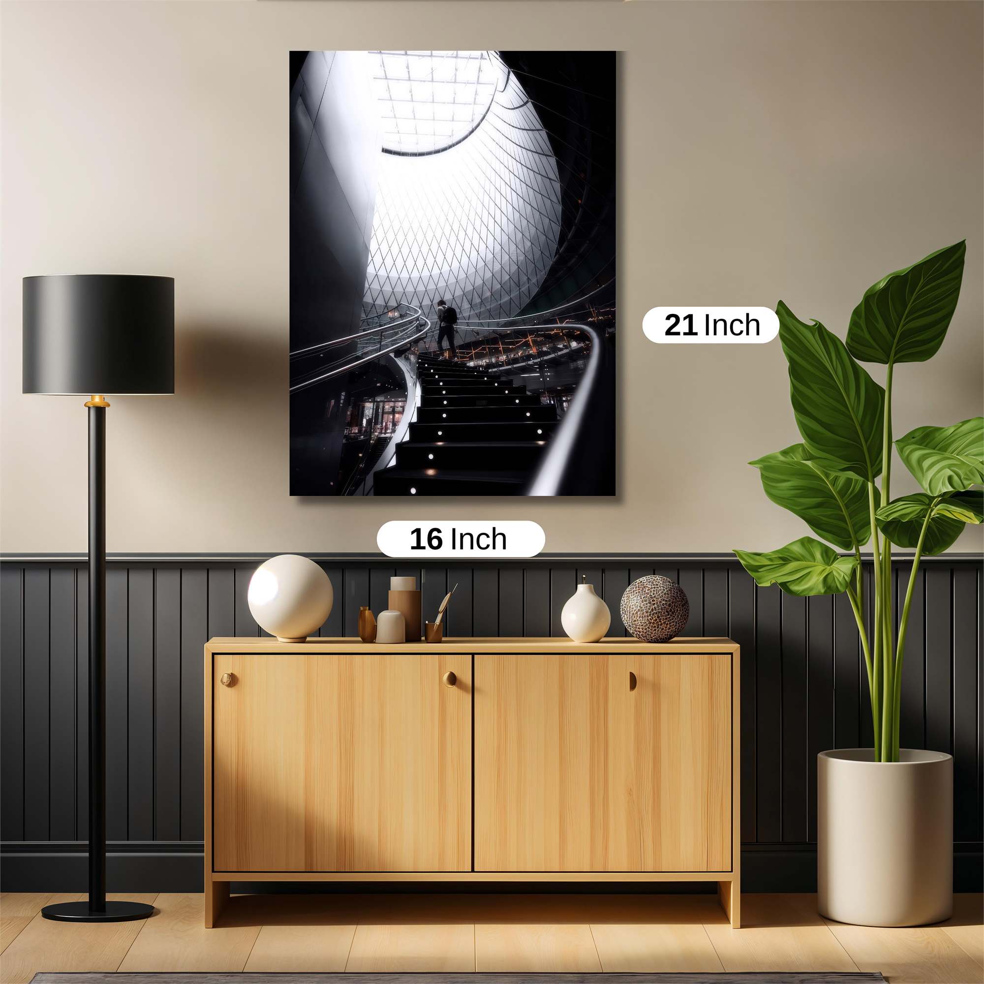 Ascent Serene Safe Wall Magnetic / M