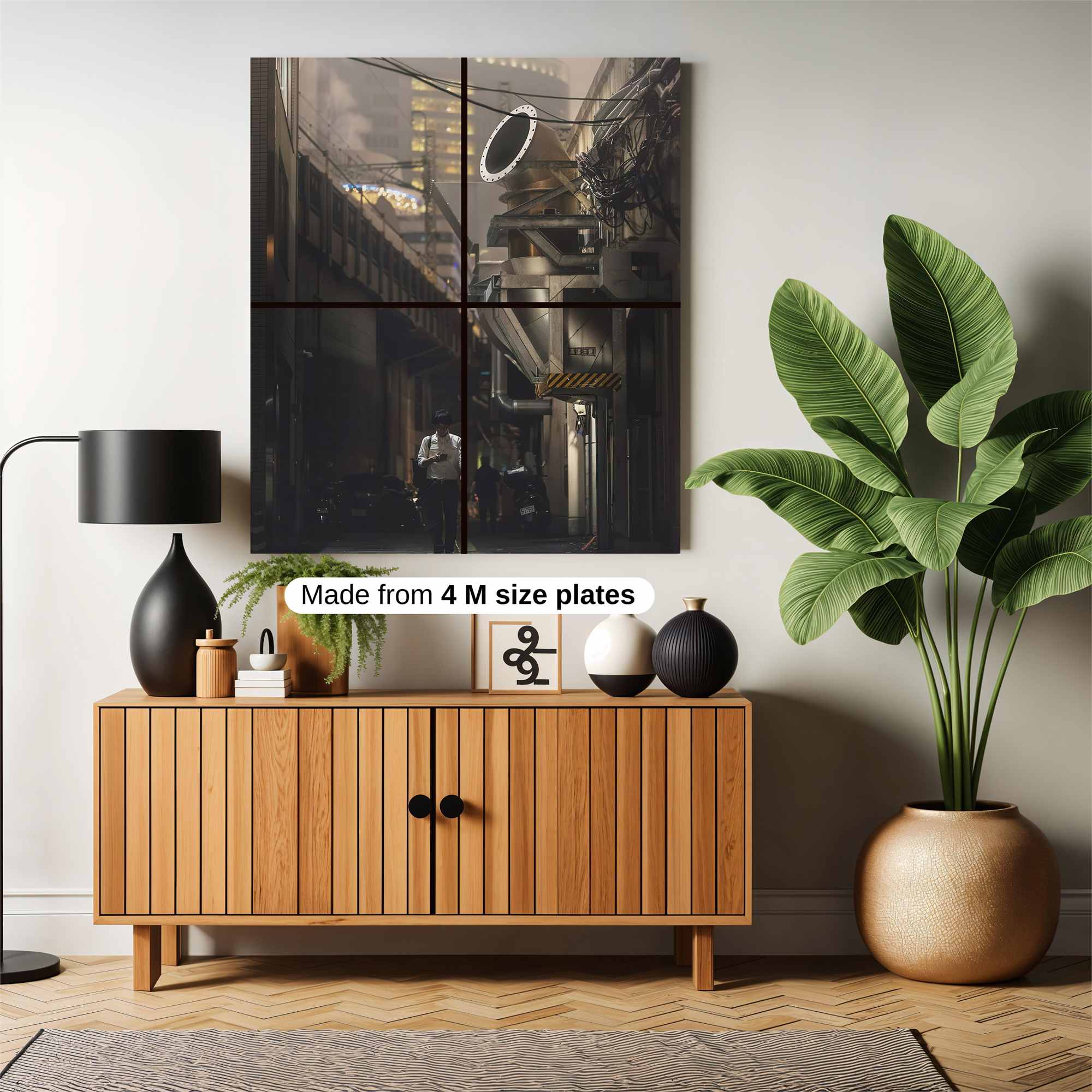 Cyberpunk Solitude Safe Wall Magnetic / M