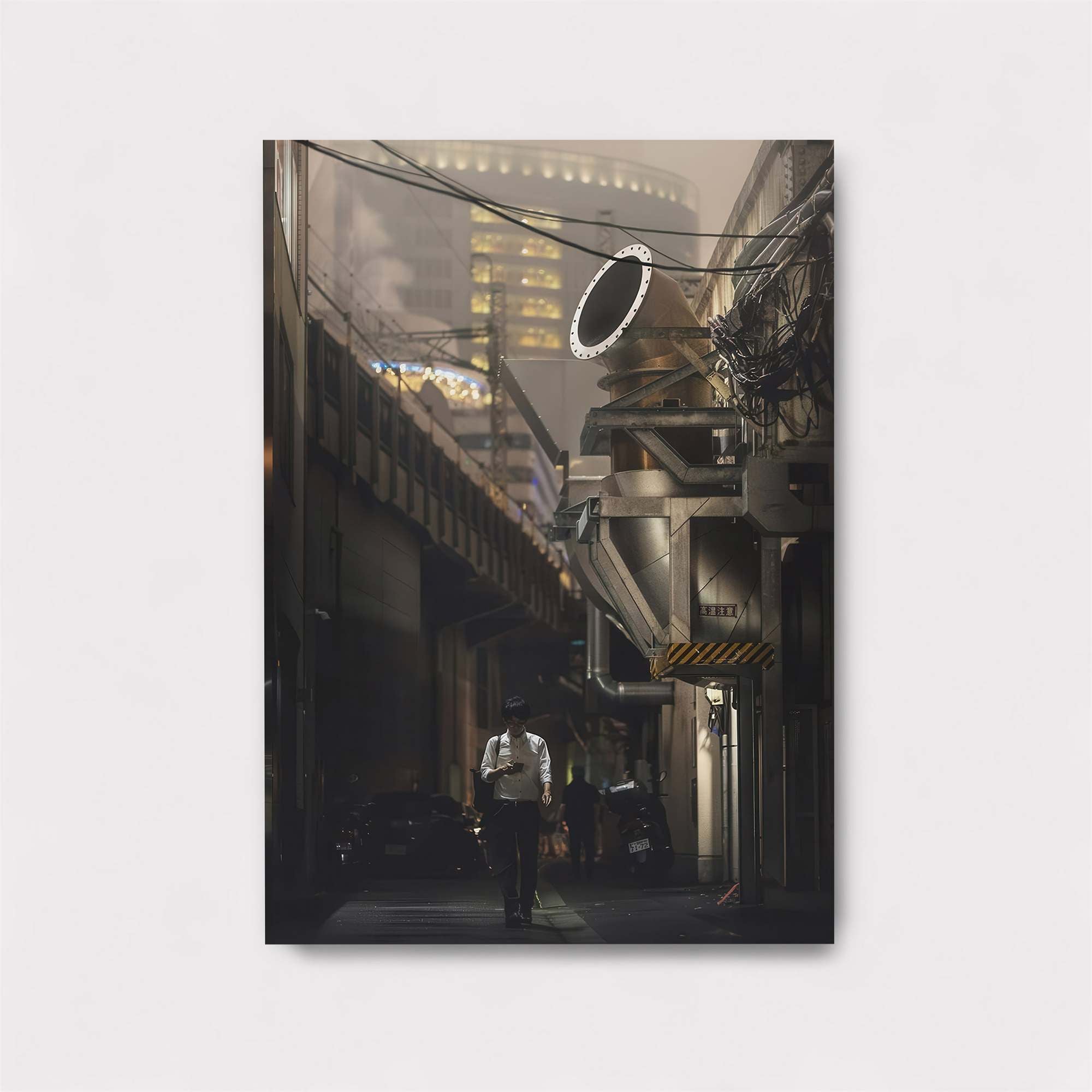 Cyberpunk Solitude Safe Wall Magnetic / M