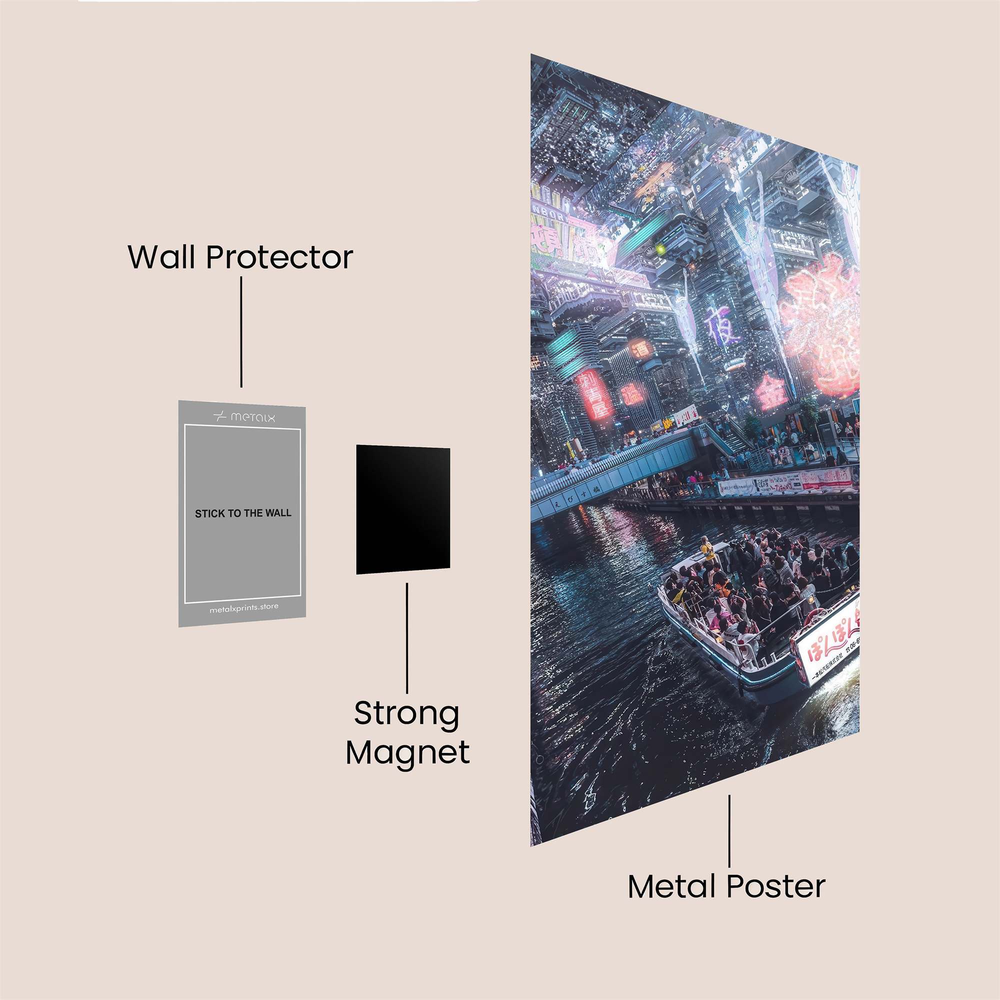 Tokyo Euphoria Safe Wall Magnetic / M