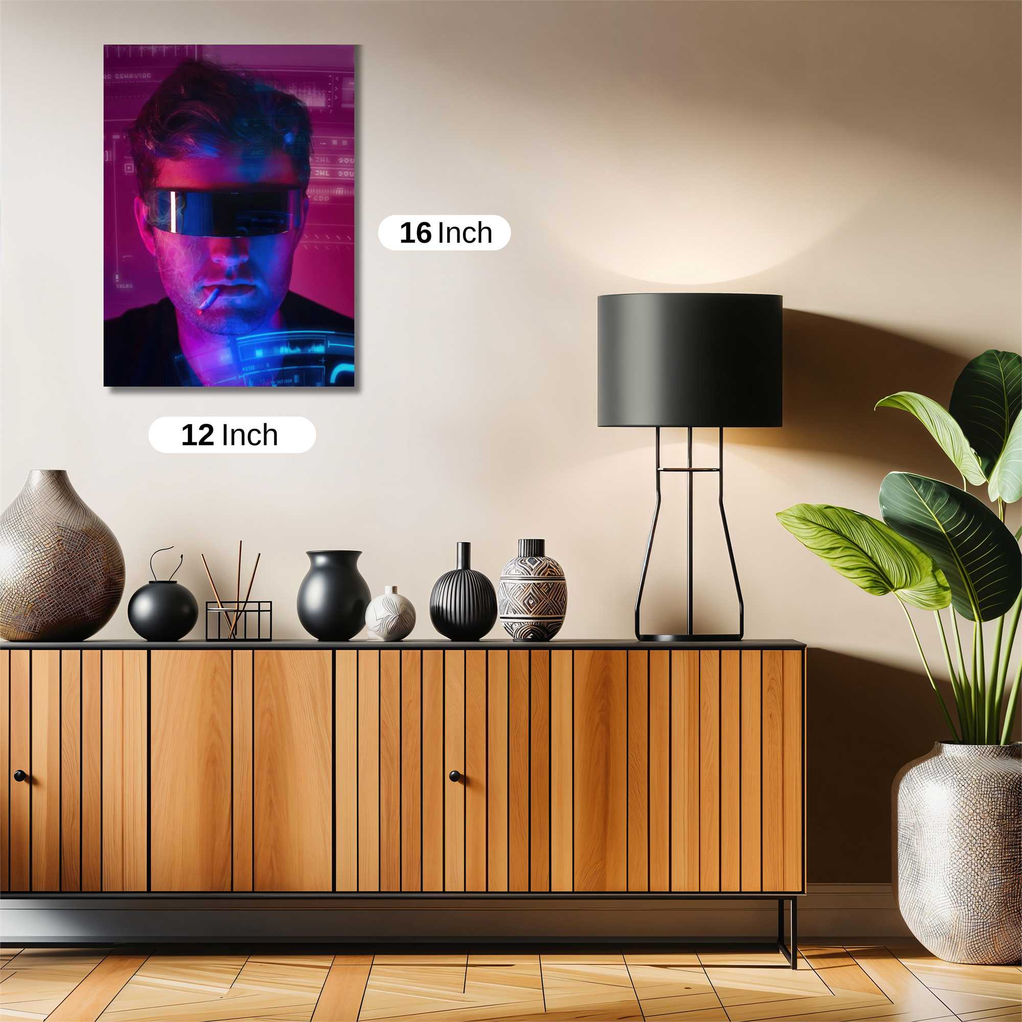 Cyber Rebel Safe Wall Magnetic / M