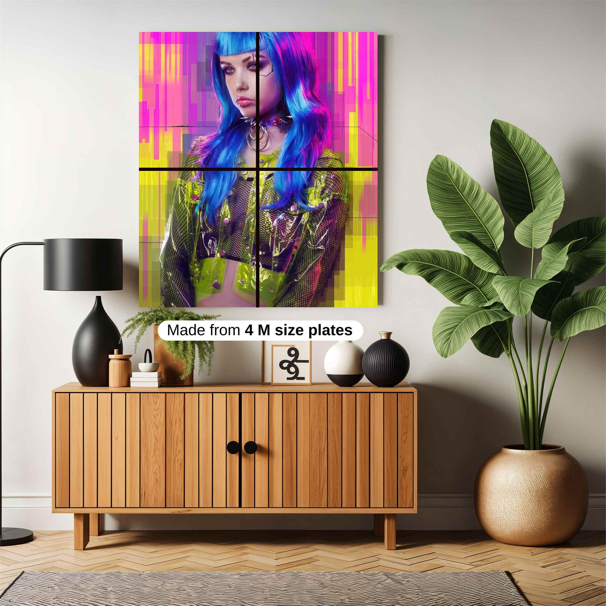 Cyber Enigma Safe Wall Magnetic / M