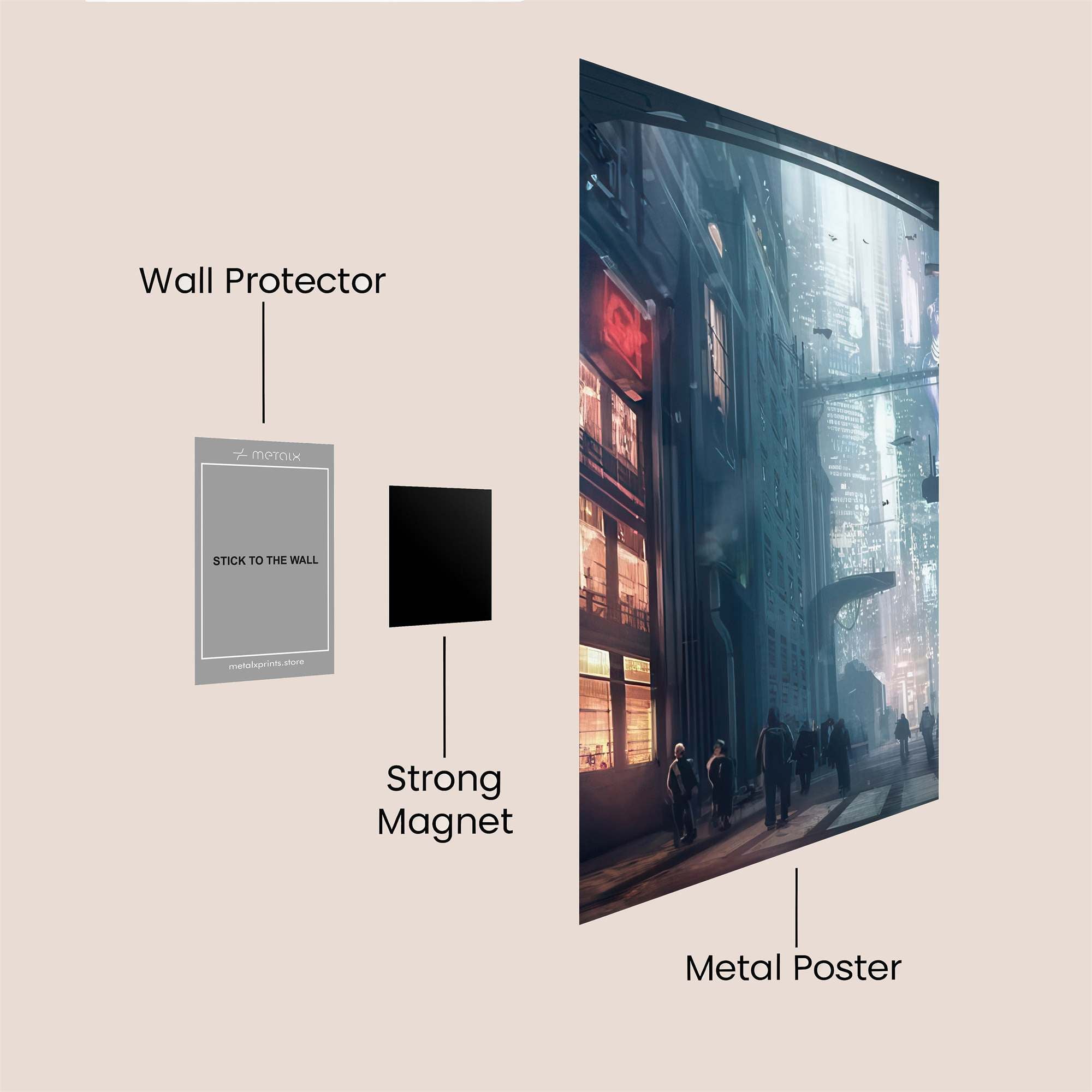 Cyberpunk Serenity Safe Wall Magnetic / M