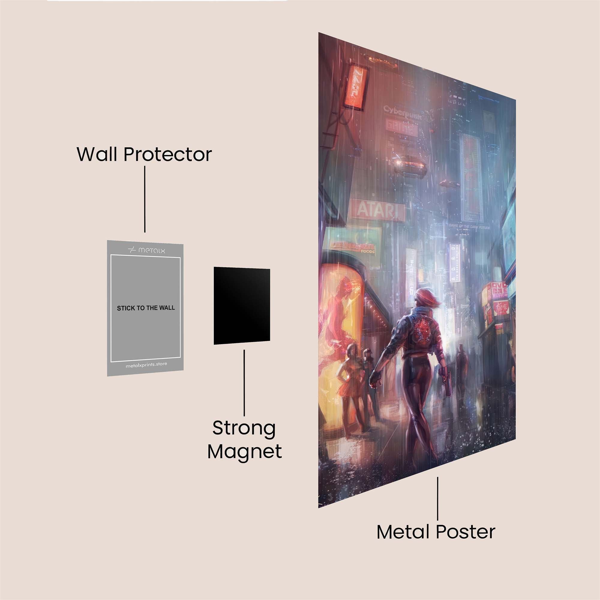 Cyberpunk Serenity Safe Wall Magnetic / M