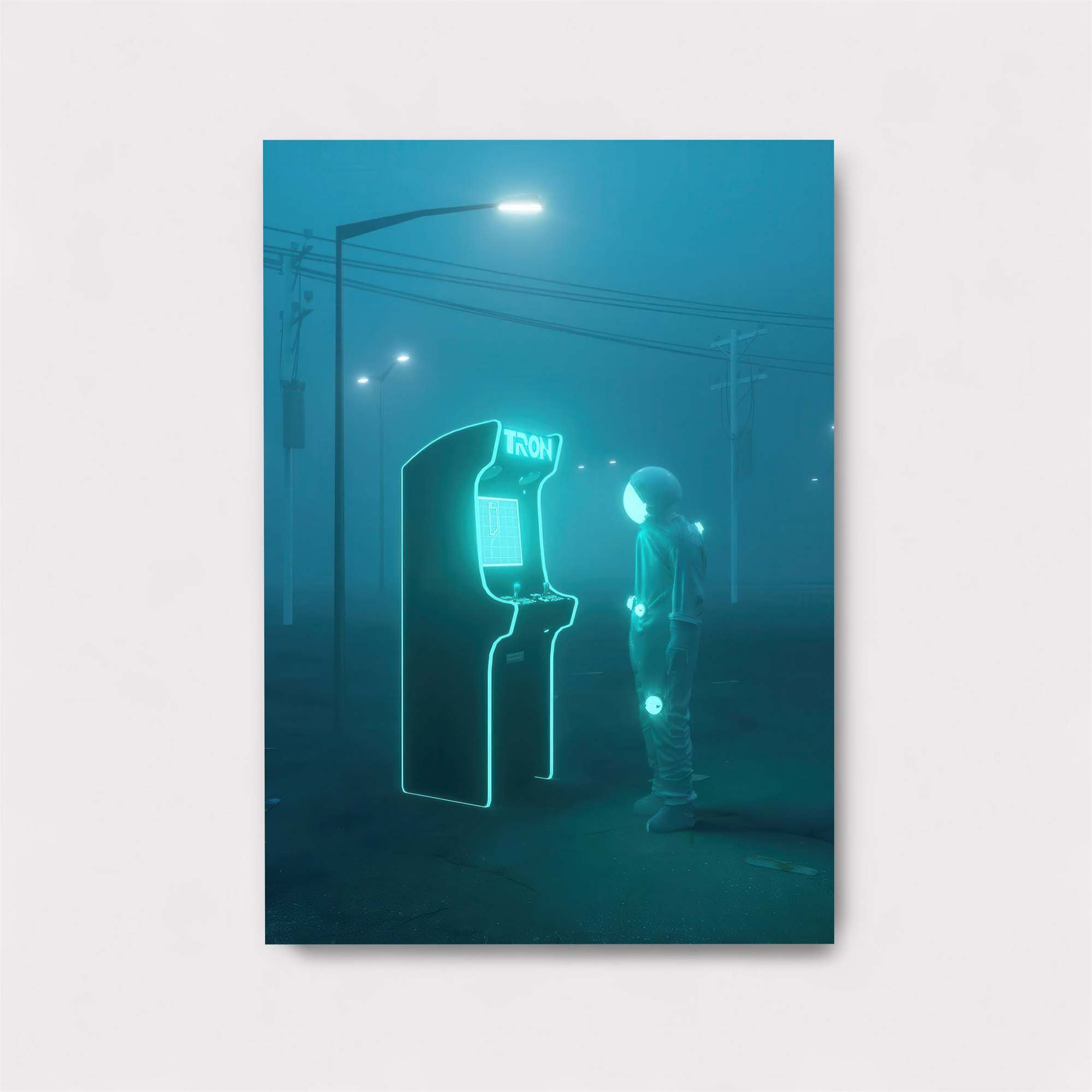 Tron Nostalgia Safe Wall Magnetic / M