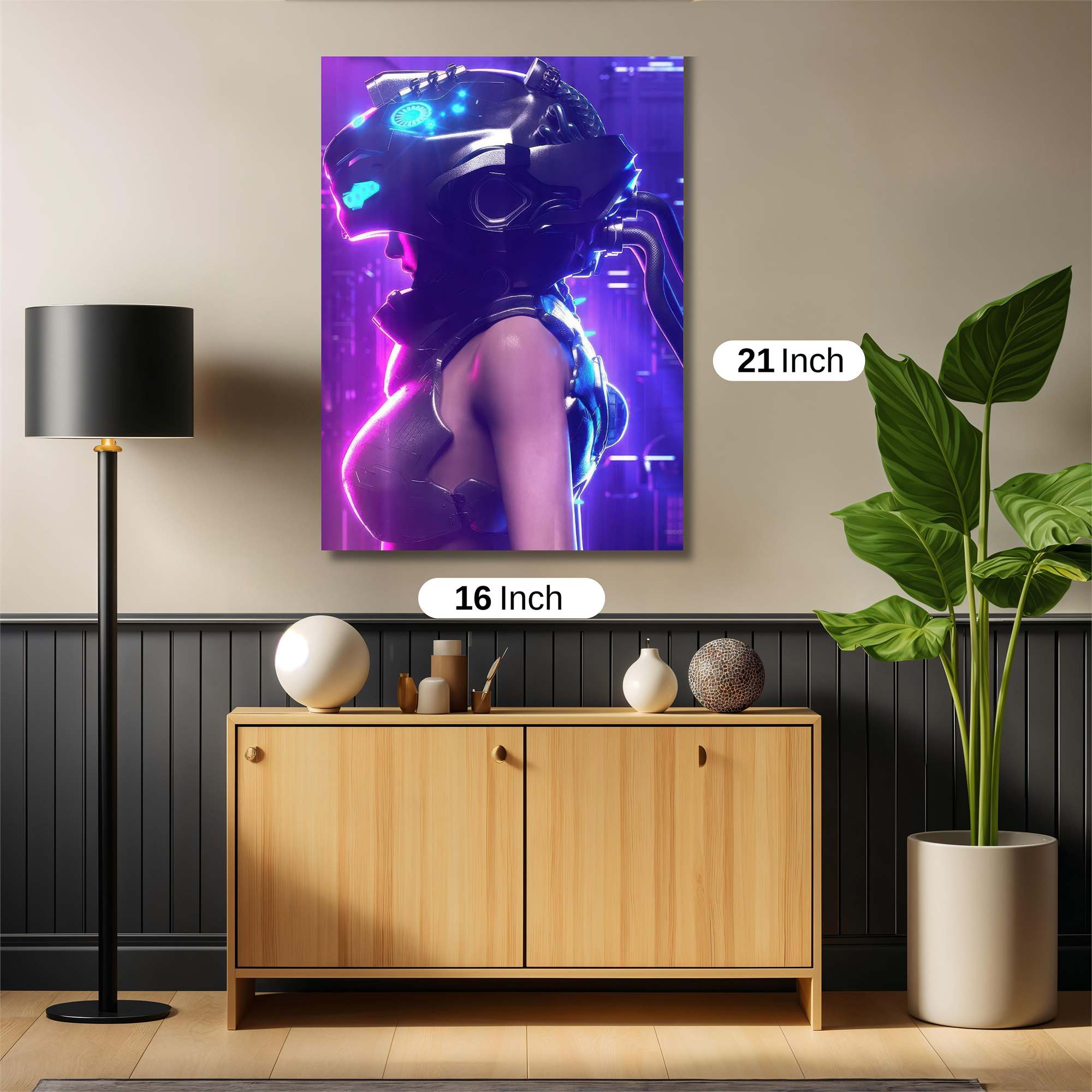 Cyberpunk Serenity Safe Wall Magnetic / M