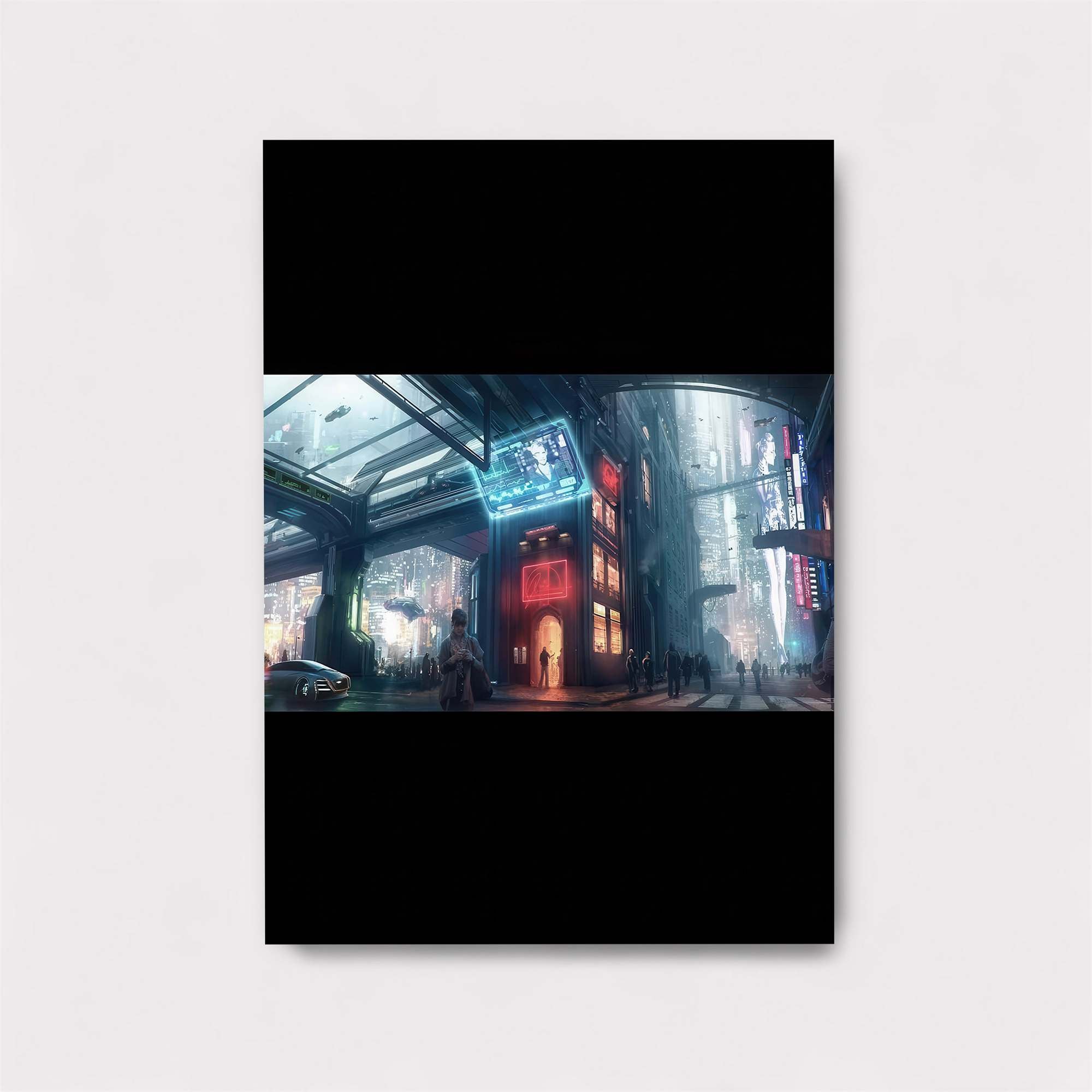 Cyberpunk Dreamscape Safe Wall Magnetic / M