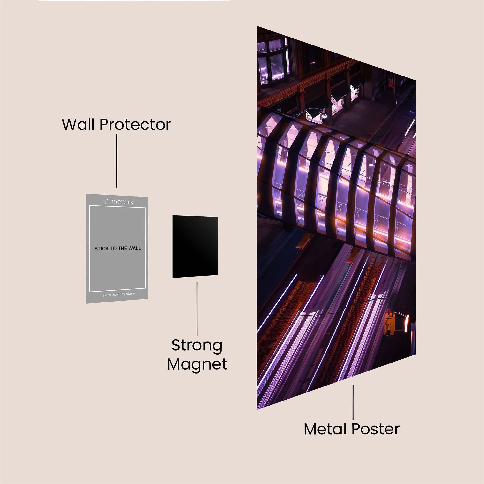 Skybridge Serenity Safe Wall Magnetic / M