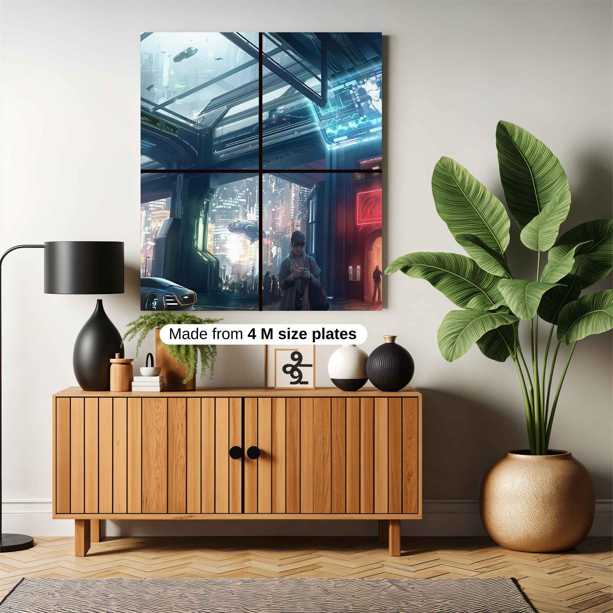 Cyberpunk Serenity Safe Wall Magnetic / M