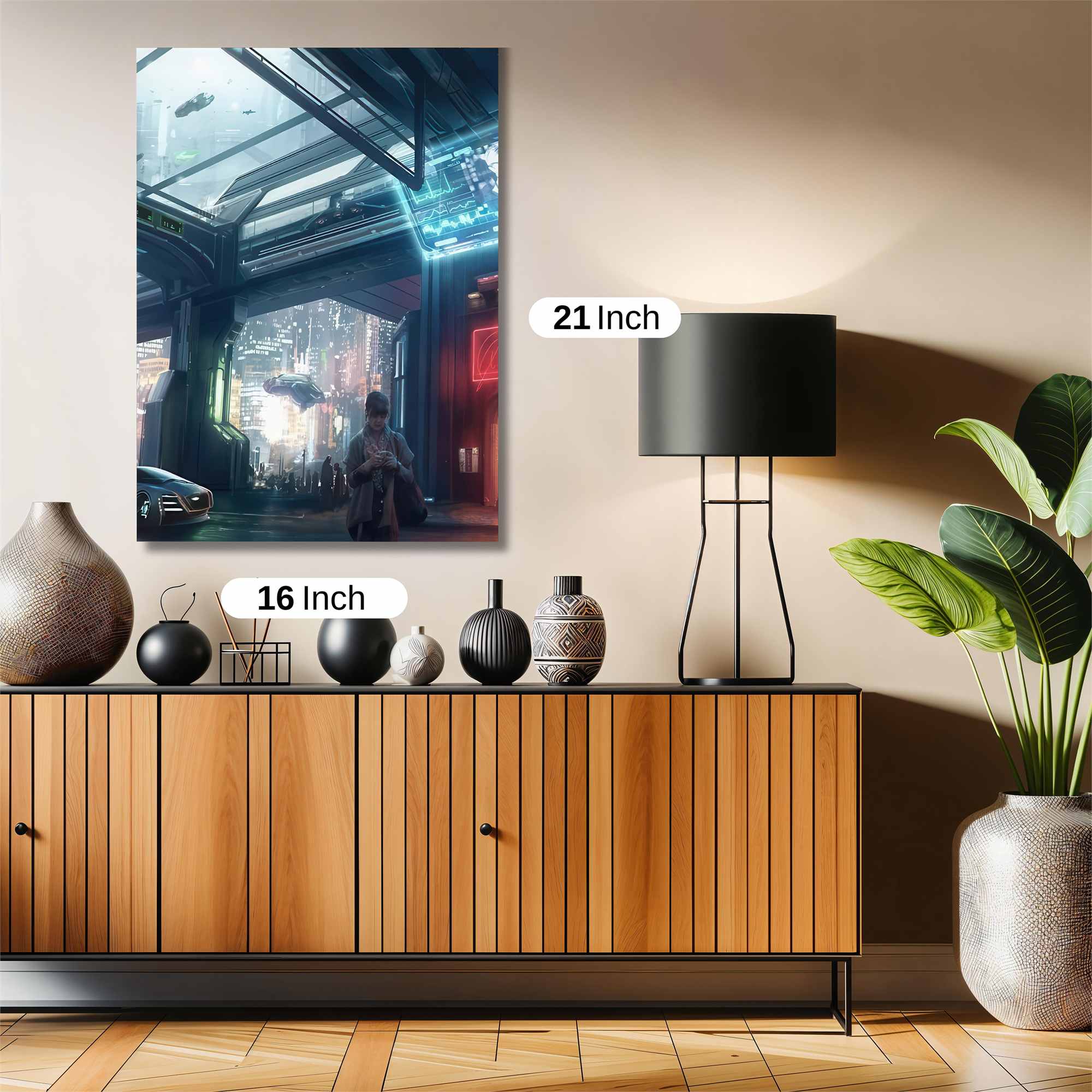 Cyberpunk Serenity Safe Wall Magnetic / M