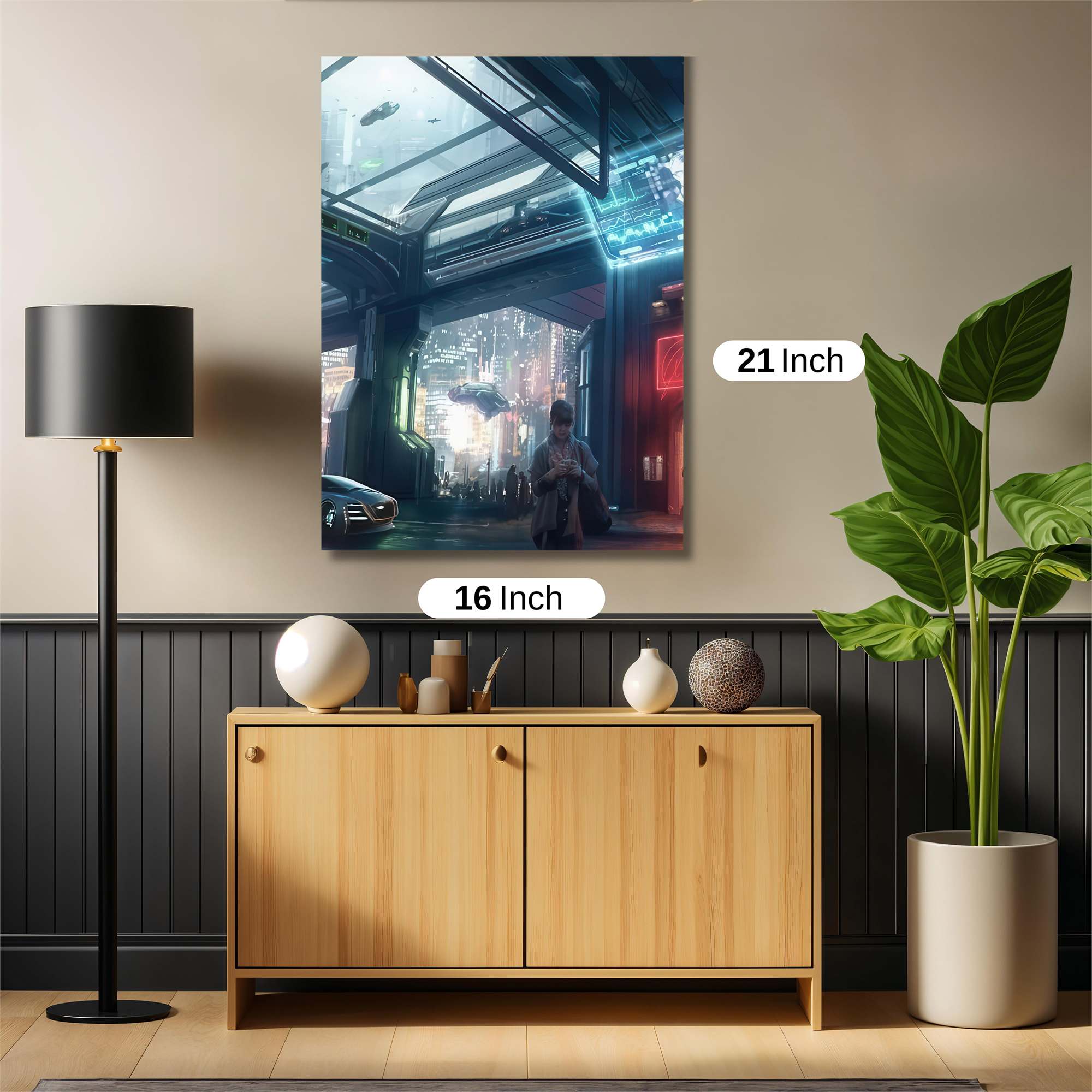 Cyberpunk Serenity Safe Wall Magnetic / M