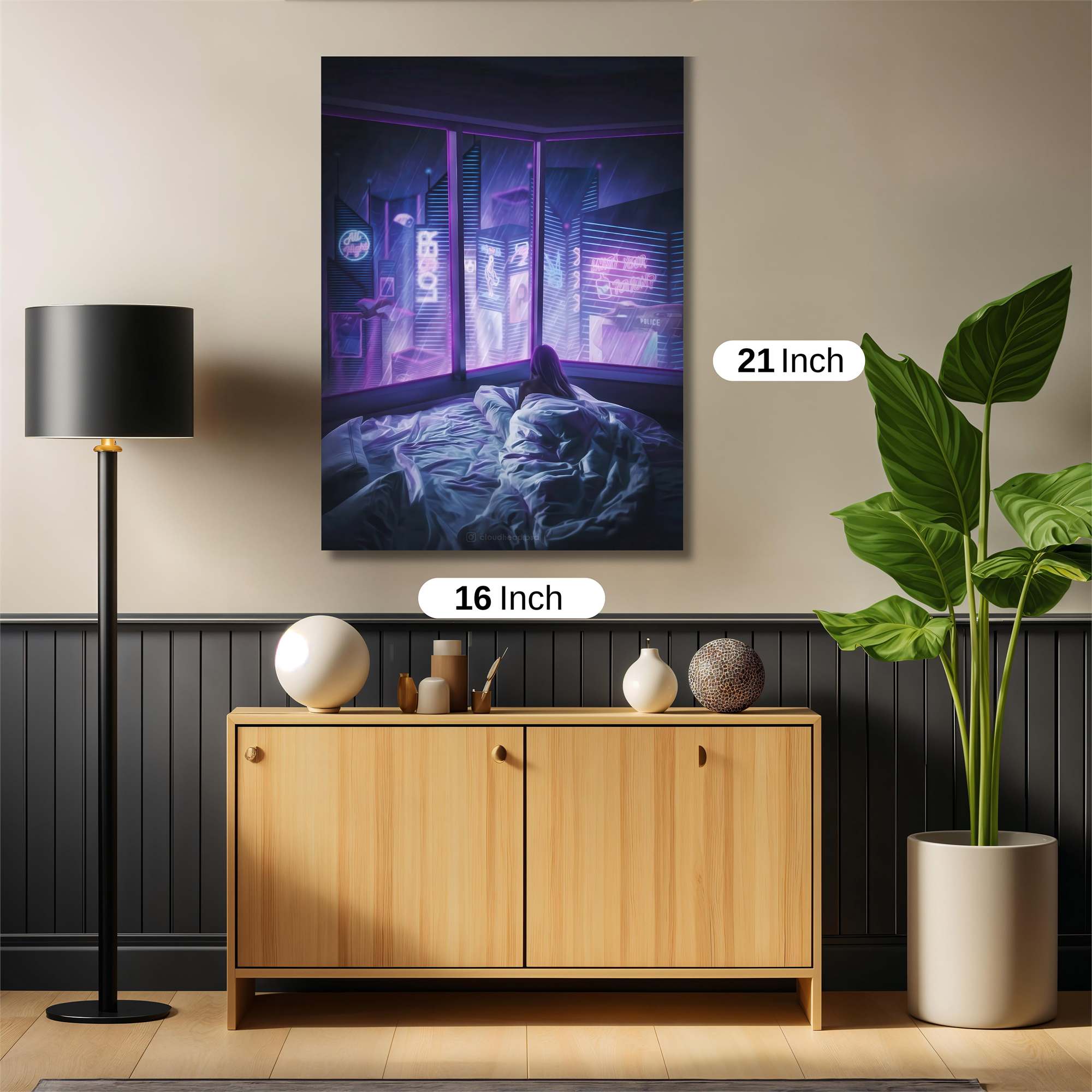 Cyber Melancholy Safe Wall Magnetic / M