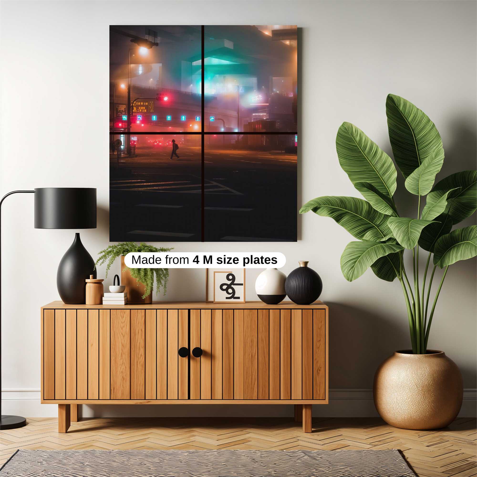 Neon Solitude Safe Wall Magnetic / M