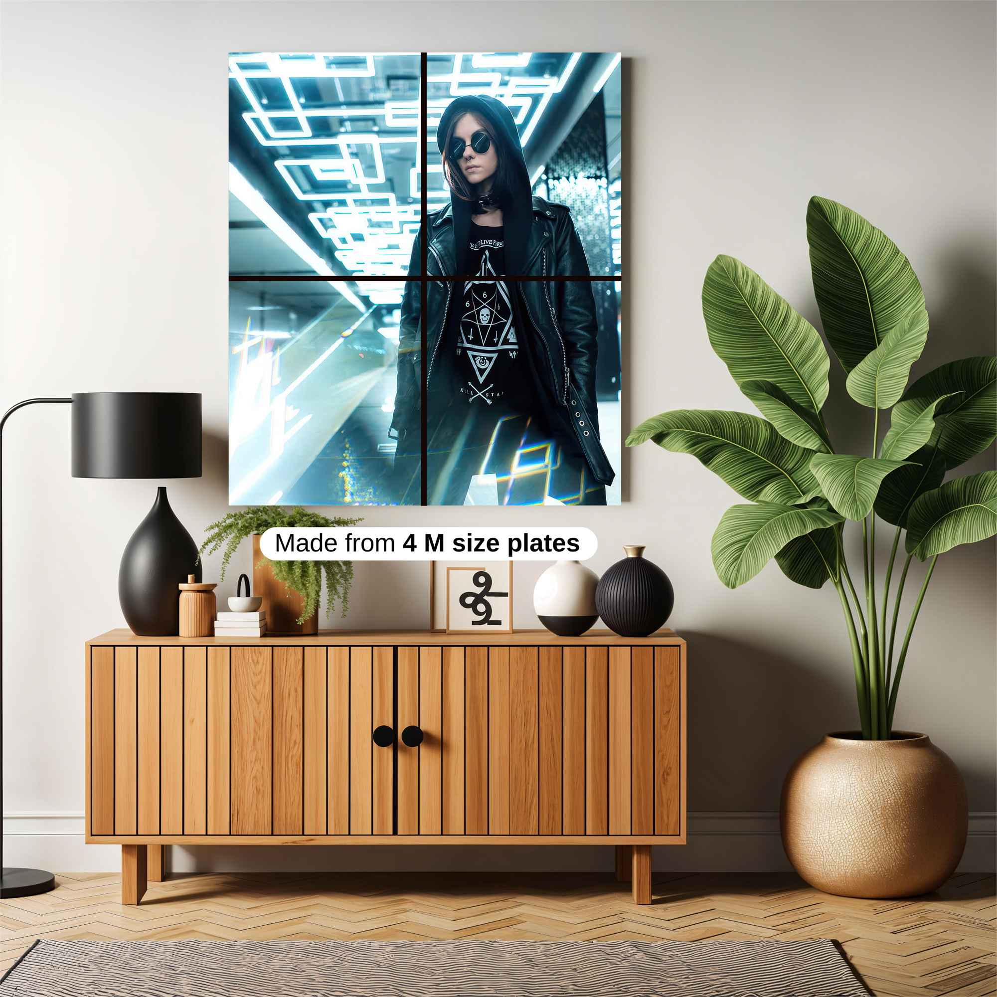 Cyber Rebel Safe Wall Magnetic / M