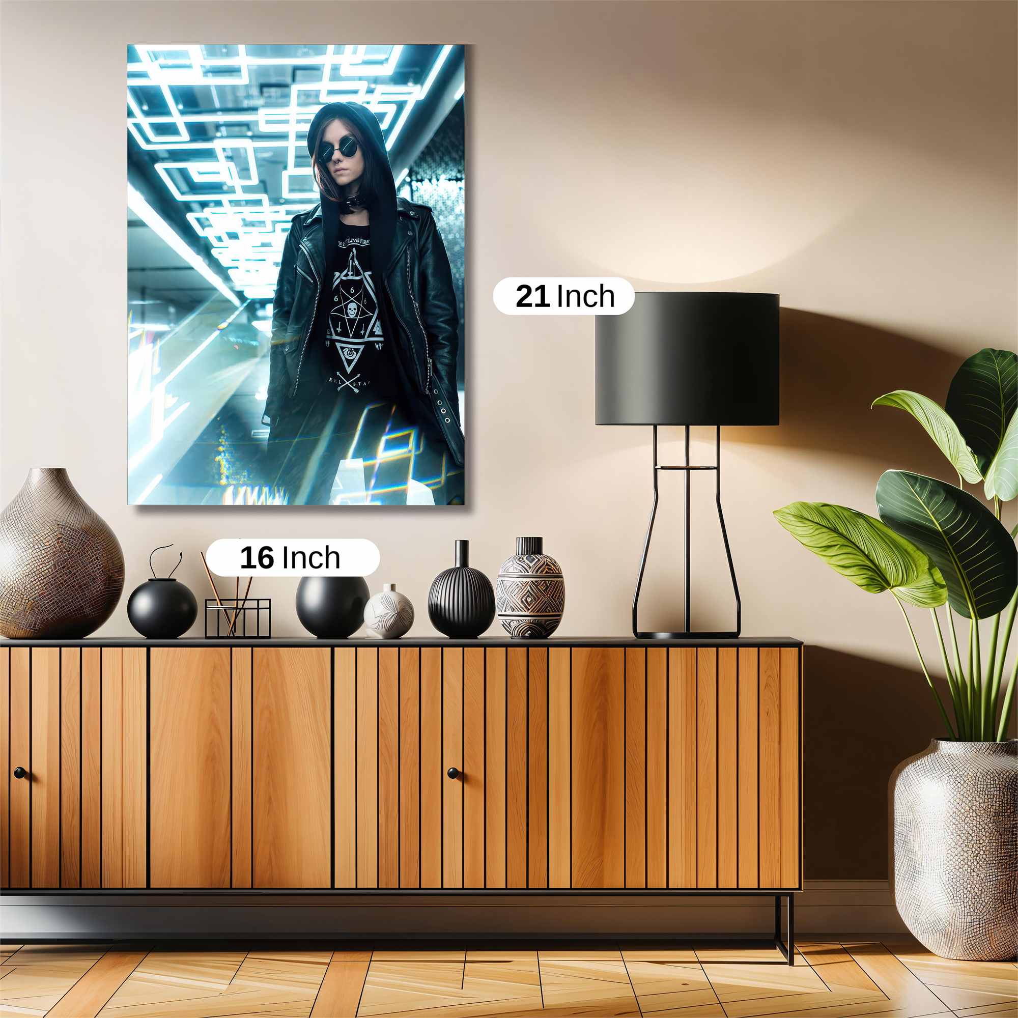 Cyber Rebel Safe Wall Magnetic / M