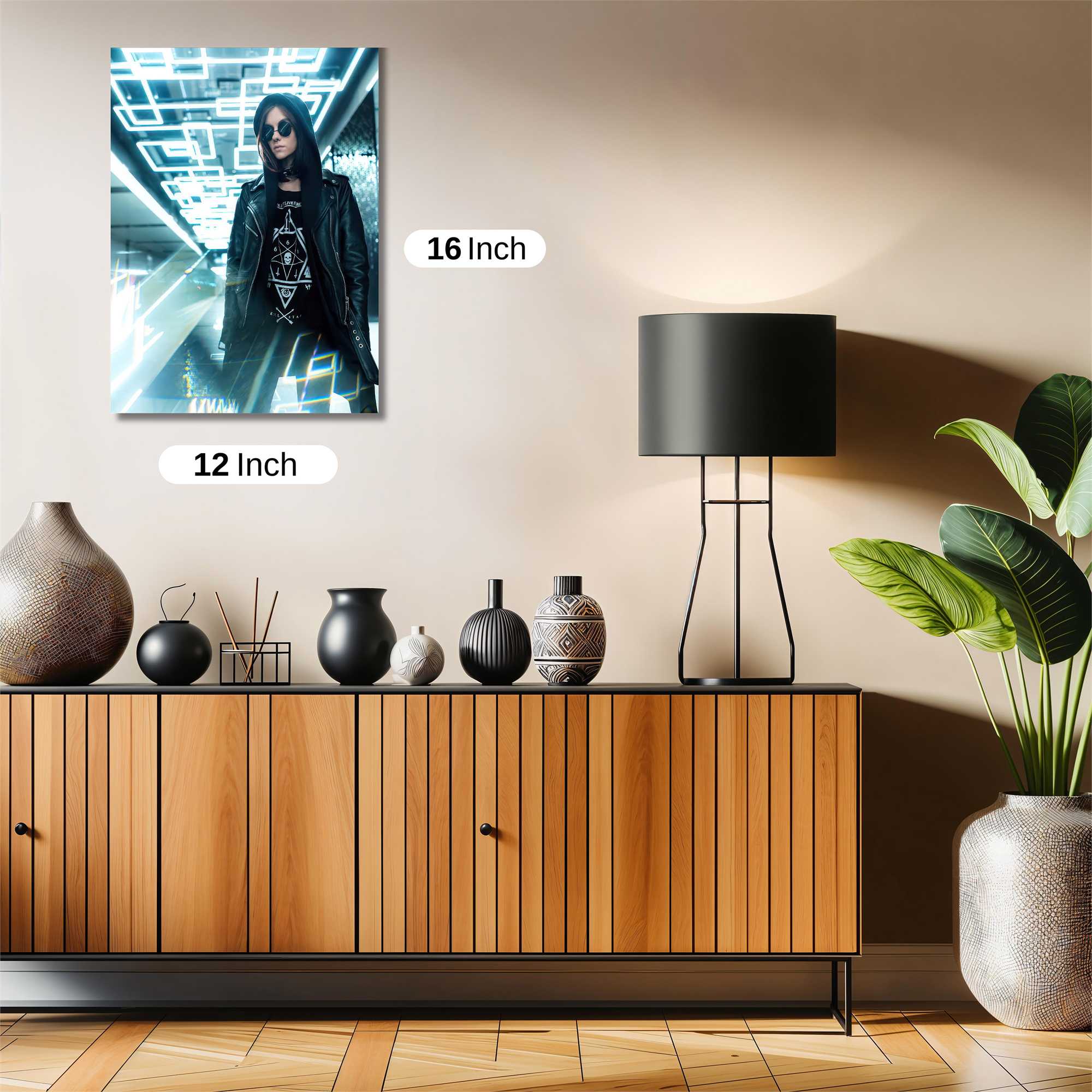 Cyber Rebel Safe Wall Magnetic / M