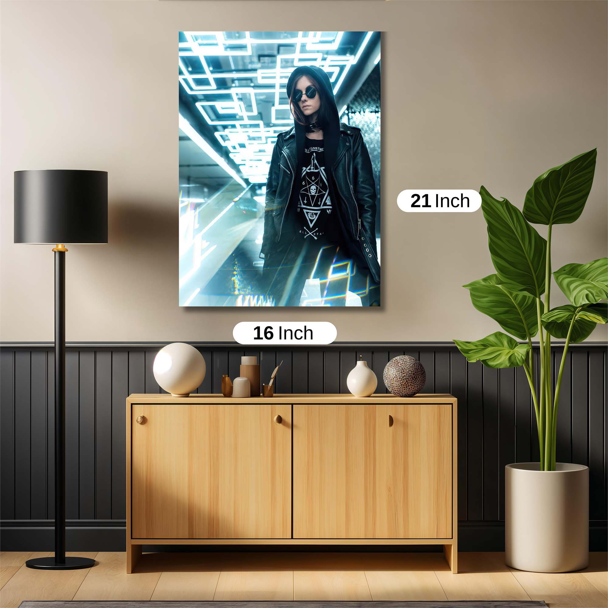 Cyber Rebel Safe Wall Magnetic / M