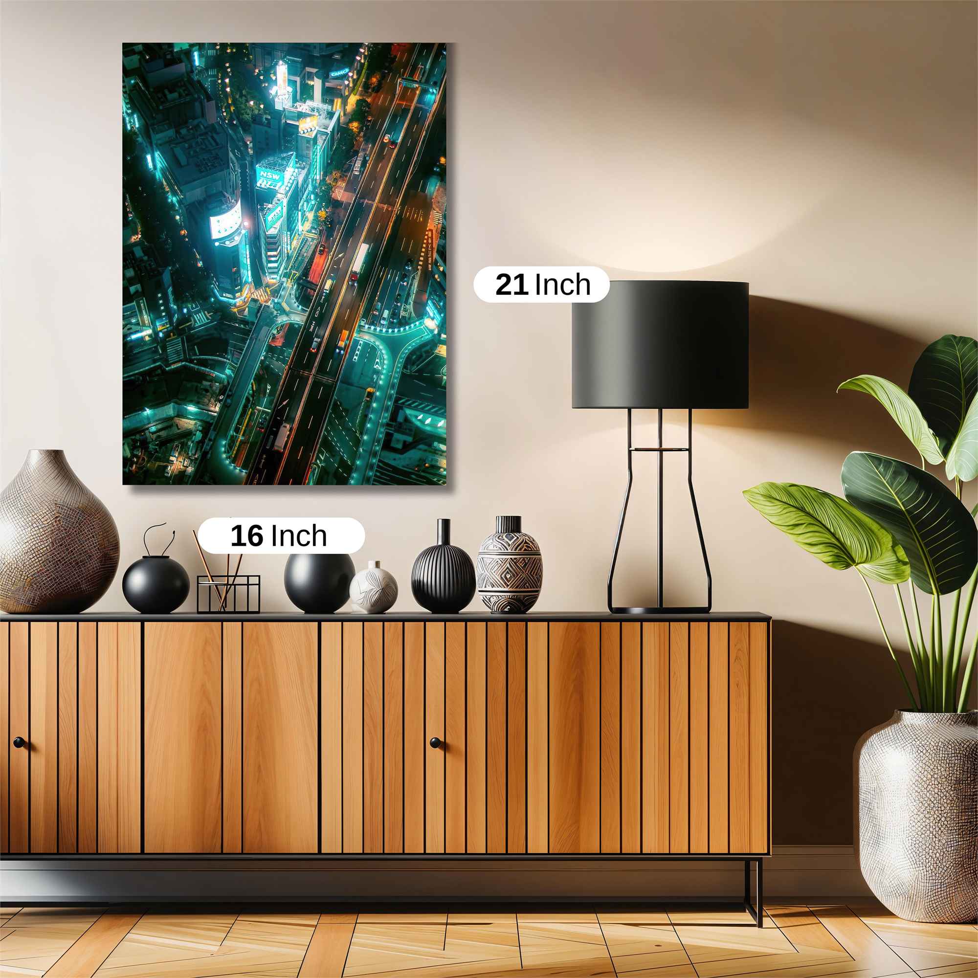 Cyberpunk Glow Safe Wall Magnetic / M