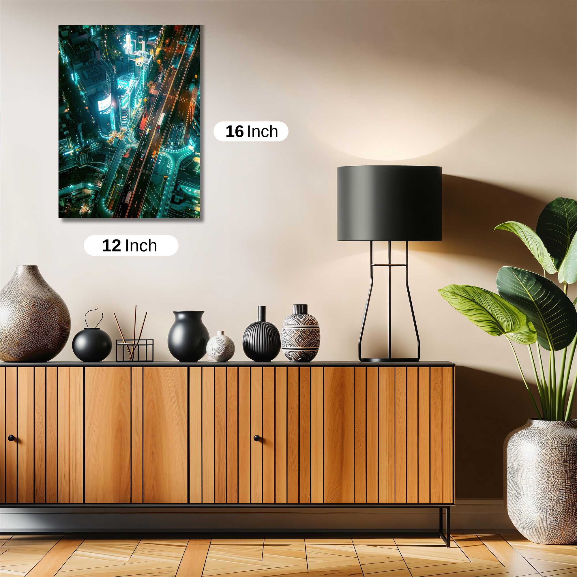 Cyberpunk Glow Safe Wall Magnetic / M