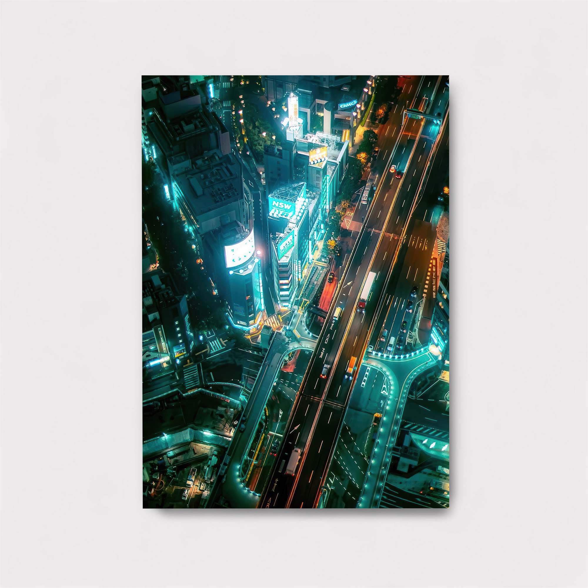 Cyberpunk Glow Safe Wall Magnetic / M