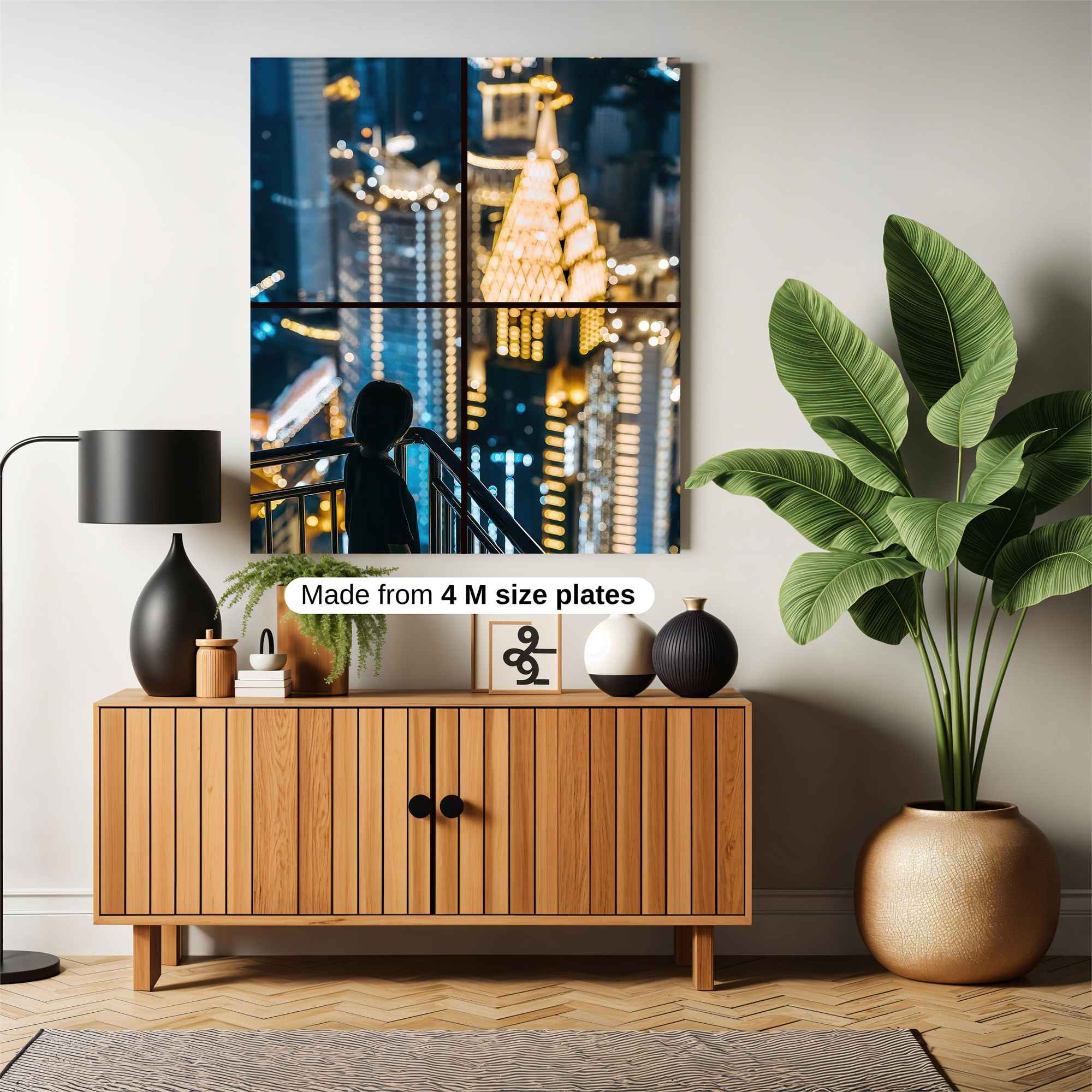 City Dreamscape Safe Wall Magnetic / M