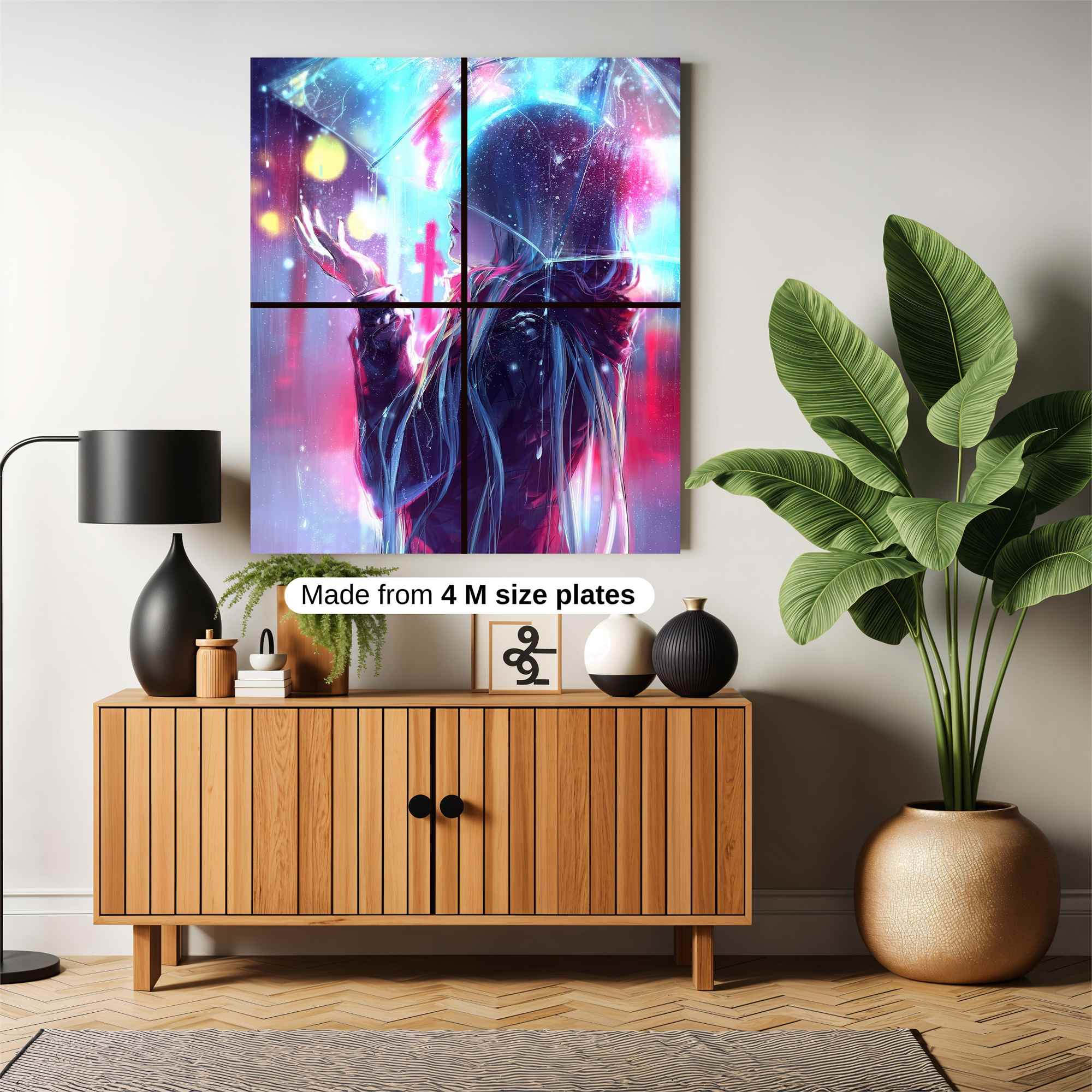 Rain Serenity Safe Wall Magnetic / M