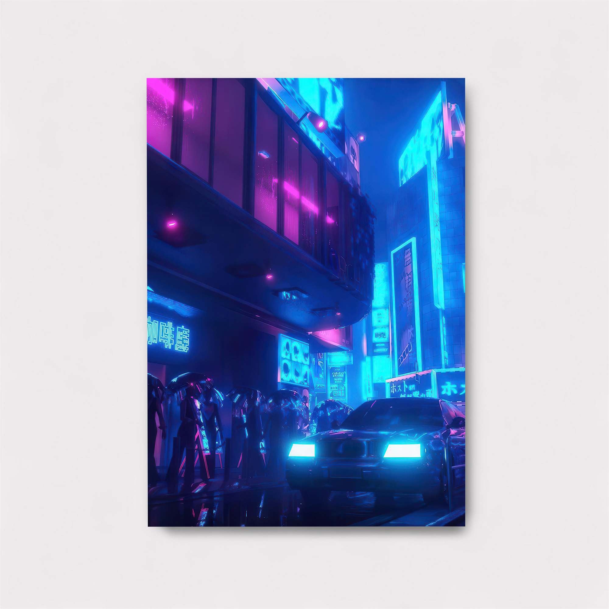 Neon Dreamscape Safe Wall Magnetic / M