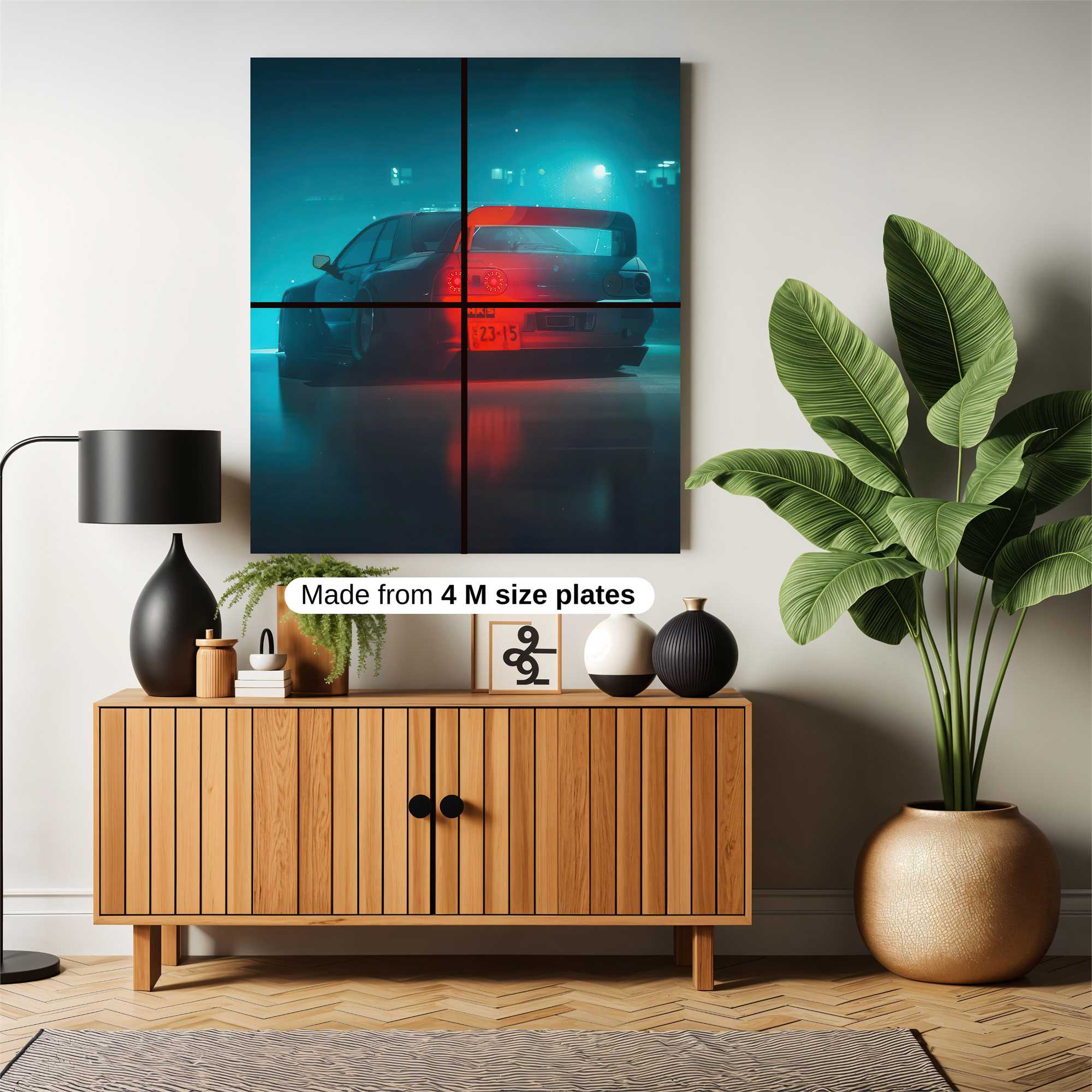 Skyline Mystery Safe Wall Magnetic / M