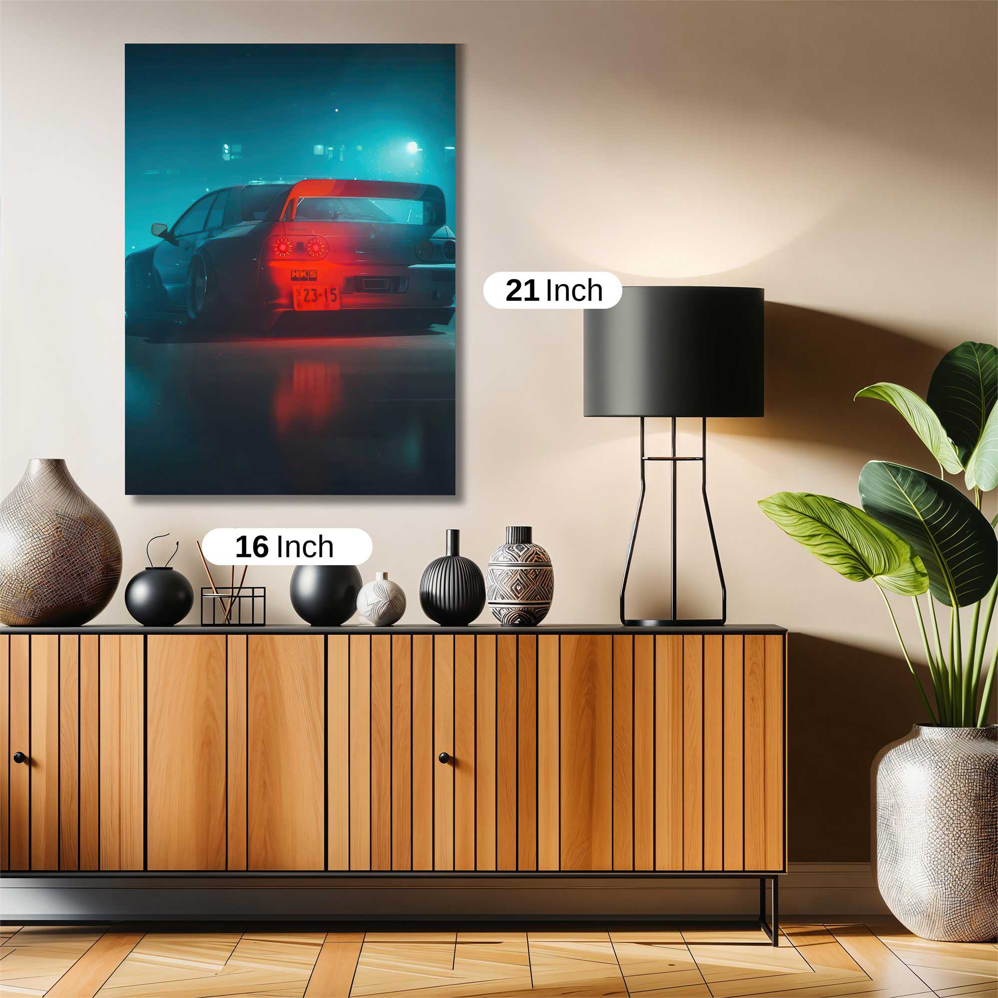 Skyline Mystery Safe Wall Magnetic / M