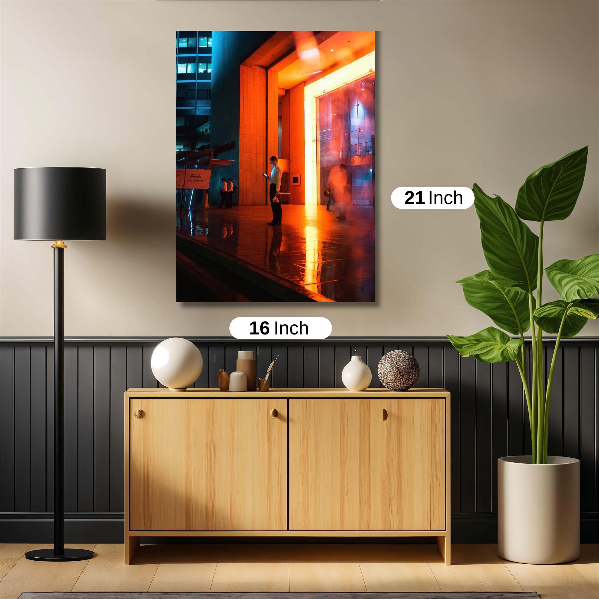City Glow Safe Wall Magnetic / M