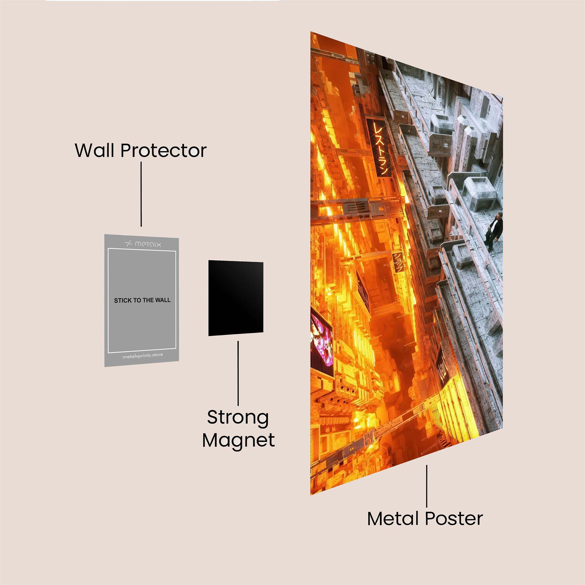 BladeRunner Dreamscape Safe Wall Magnetic / M
