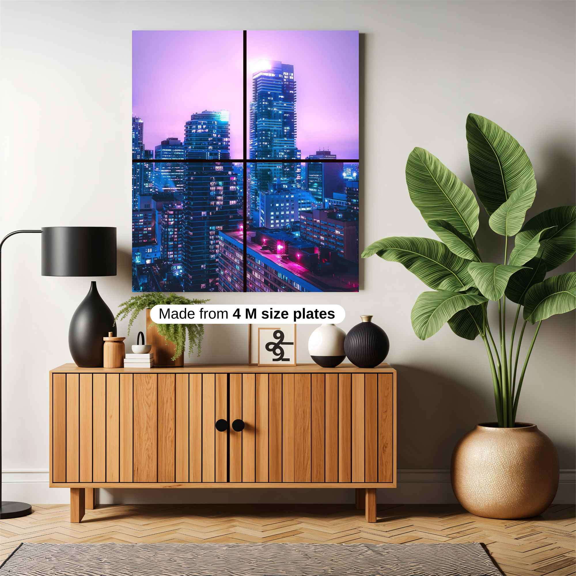 City Dreamscape Safe Wall Magnetic / M