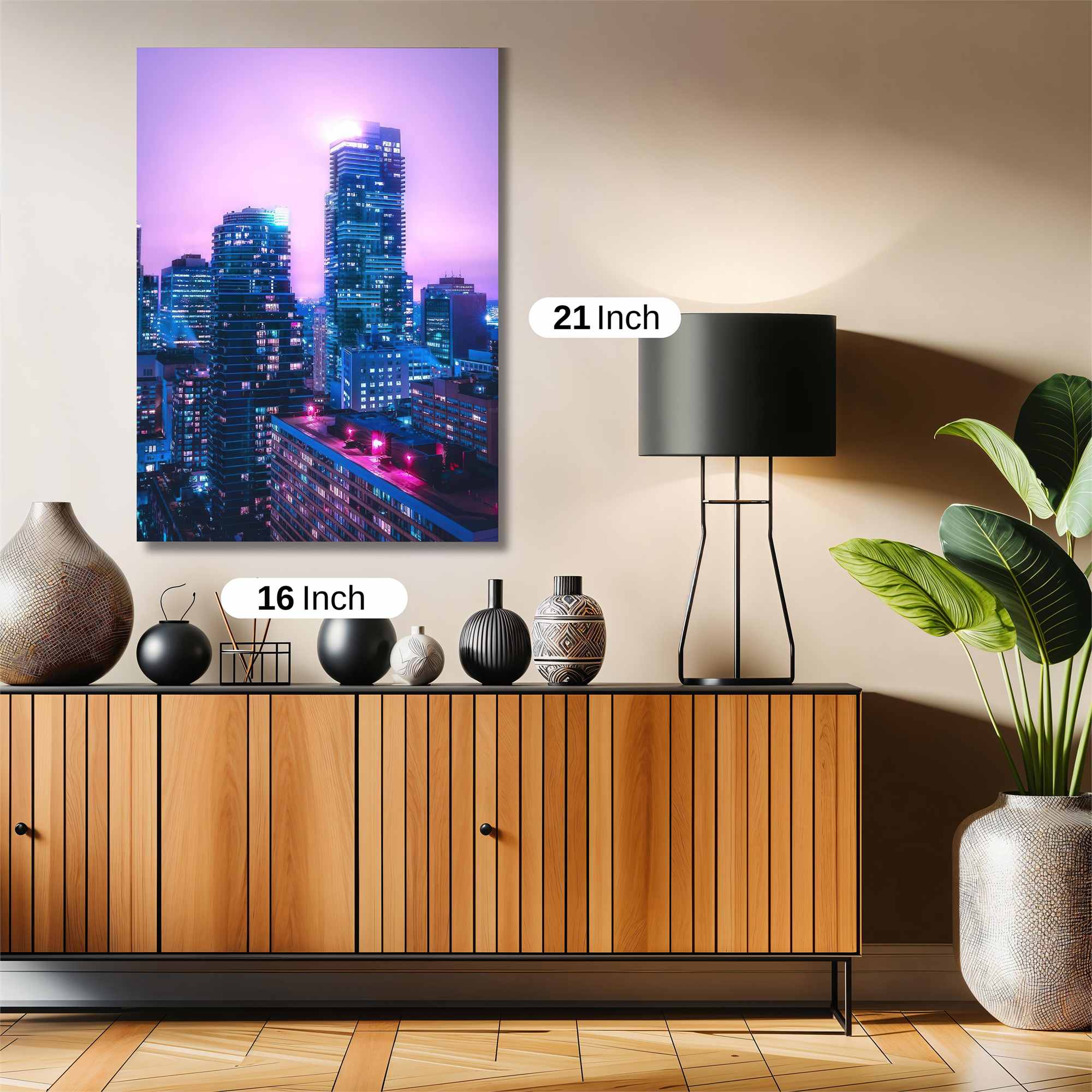 City Dreamscape Safe Wall Magnetic / M