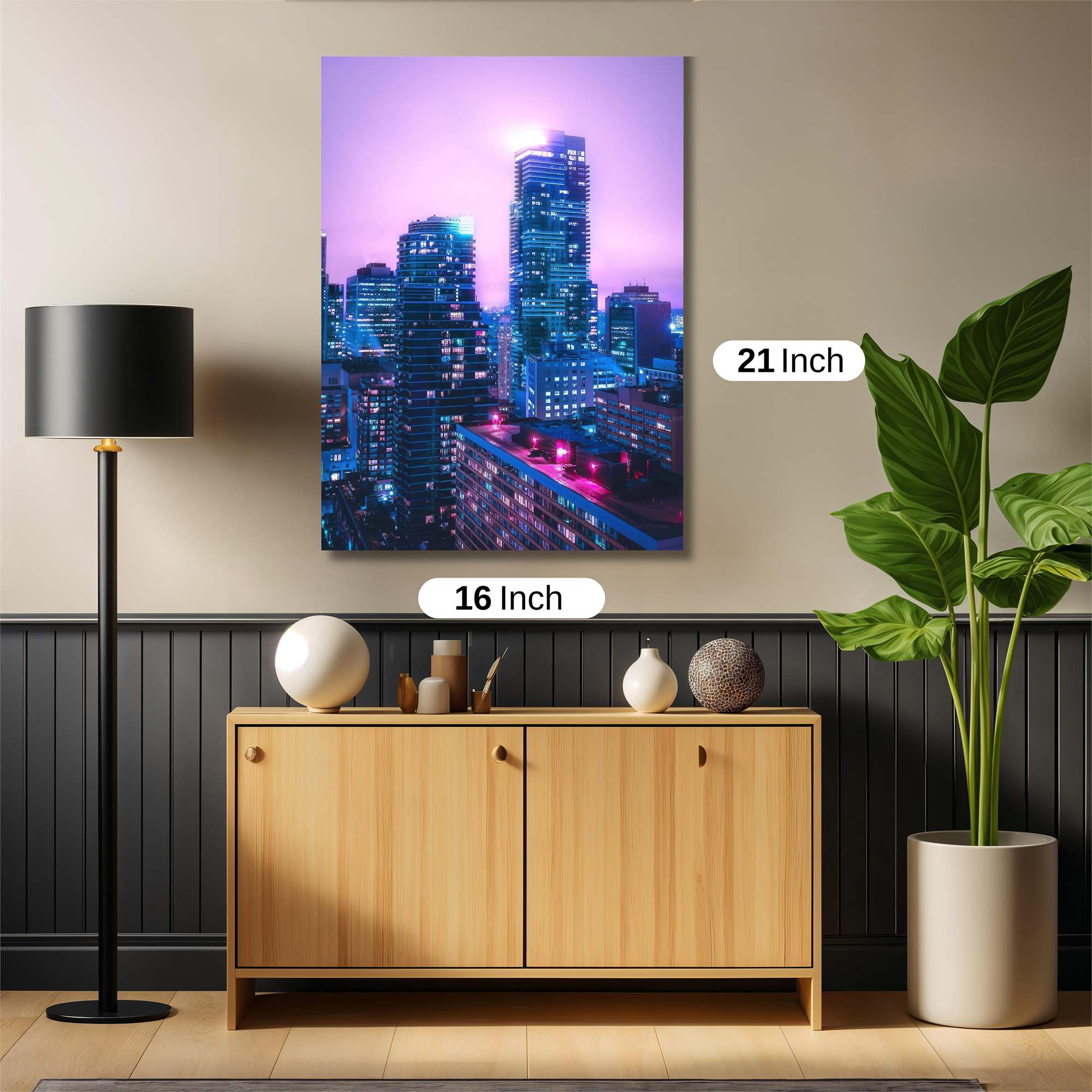 City Dreamscape Safe Wall Magnetic / M