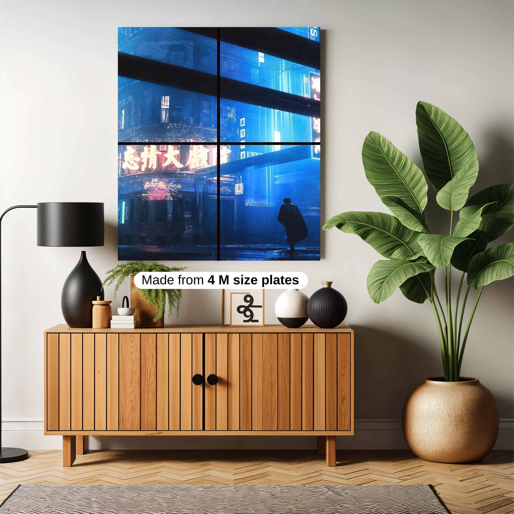 Neon Solitude Safe Wall Magnetic / M