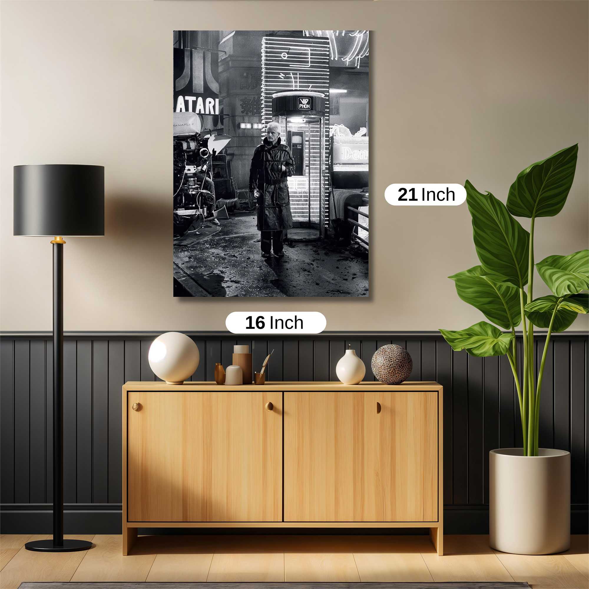 Deckard Noir Safe Wall Magnetic / M