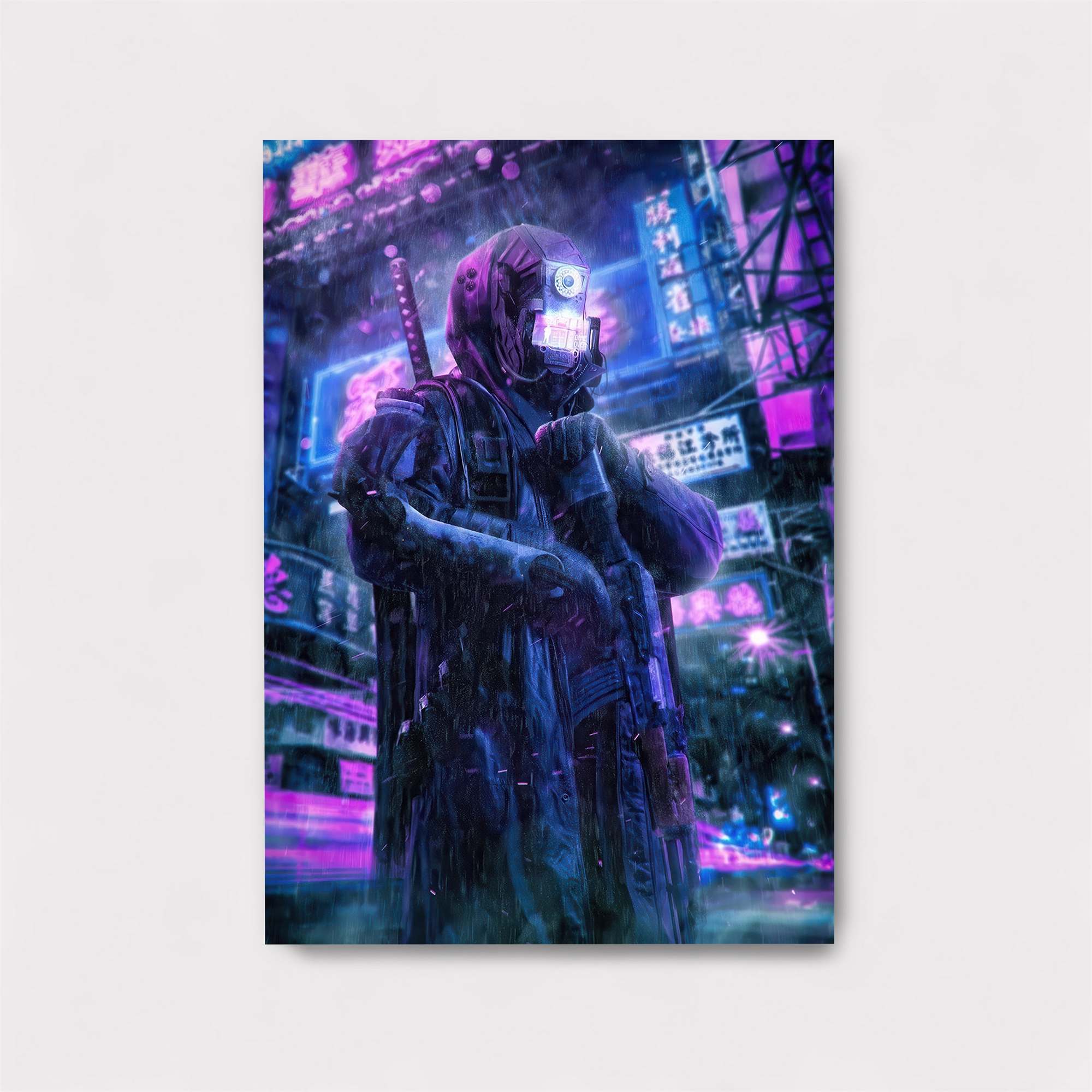 Cyberpunk Sentinel Safe Wall Magnetic / M